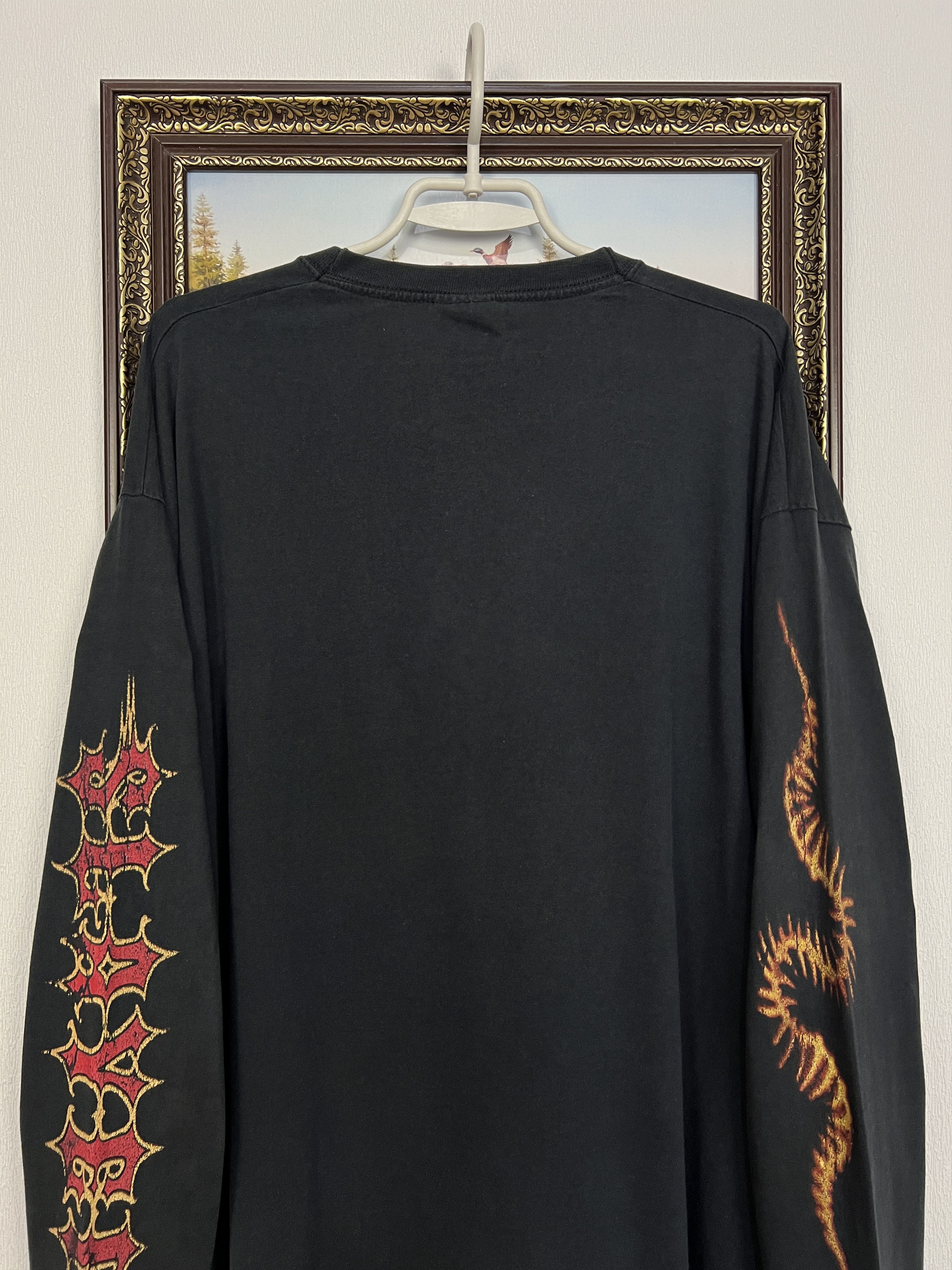 Vintage Vintage Slayer Spill the Blood Over Print Tee Sleeve Shirt Size US XL / EU 56 / 4 - 10 Thumbnail