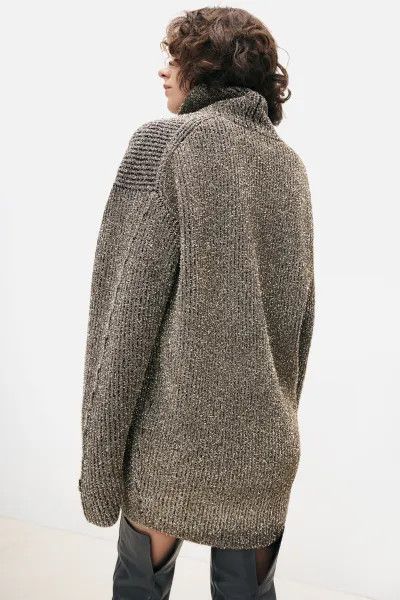 H&M H&M Glittery Fuzzy Knit Dress STUDIO COLLECTION Size US M / EU 48-50 / 2 - 6 Thumbnail