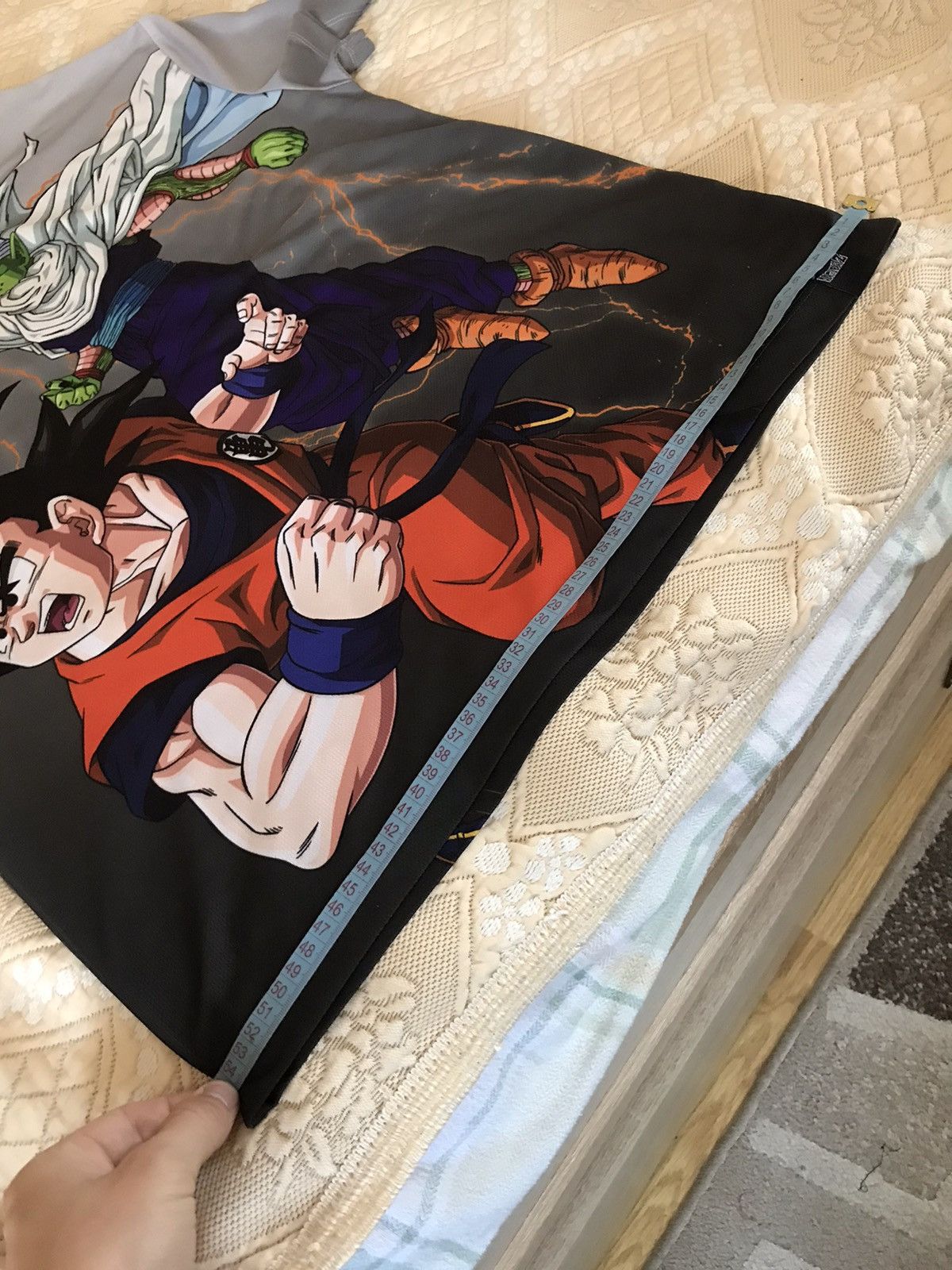 Anime × Cartoon Network 🔥 Vintage Dragon Ball Z Overprint Tee Japan Anime Y2K Rare Size US M / EU 48-50 / 2 - 9 Thumbnail