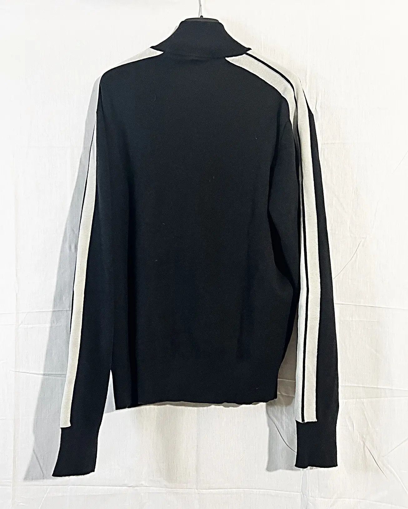 Palm Angels Pure Cashmere Sweatshirt Zipped Side Stripes Size US M / EU 48-50 / 2 - 5 Thumbnail