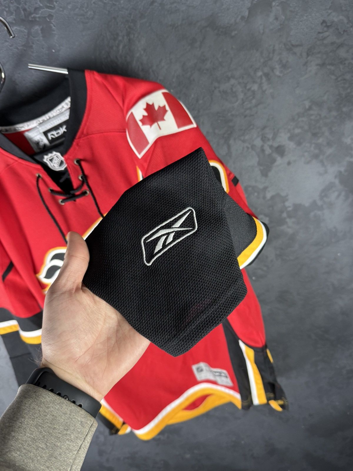 Reebok Vintage Rebook NHL Calgary Flames #12 Jarome Iginla Jersey Size US S / EU 44-46 / 1 - 14 Thumbnail