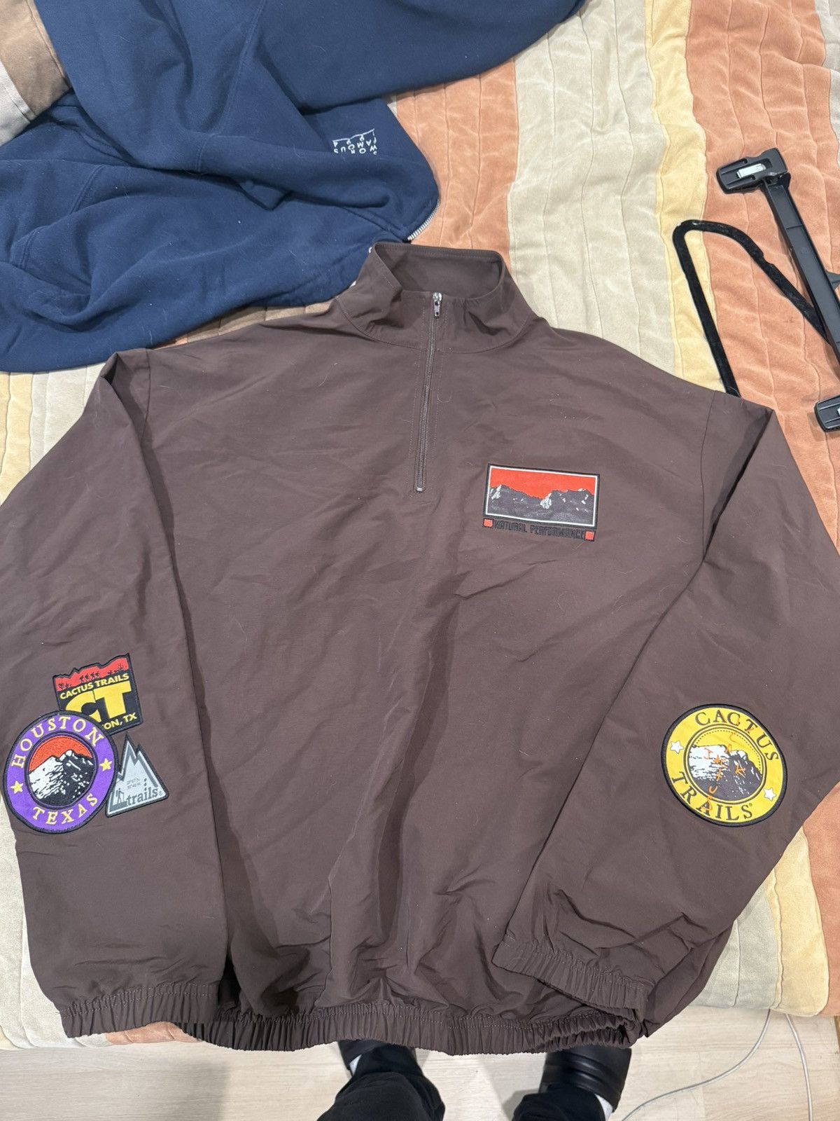 Cactus Jack Trails Half Zip Windbreaker