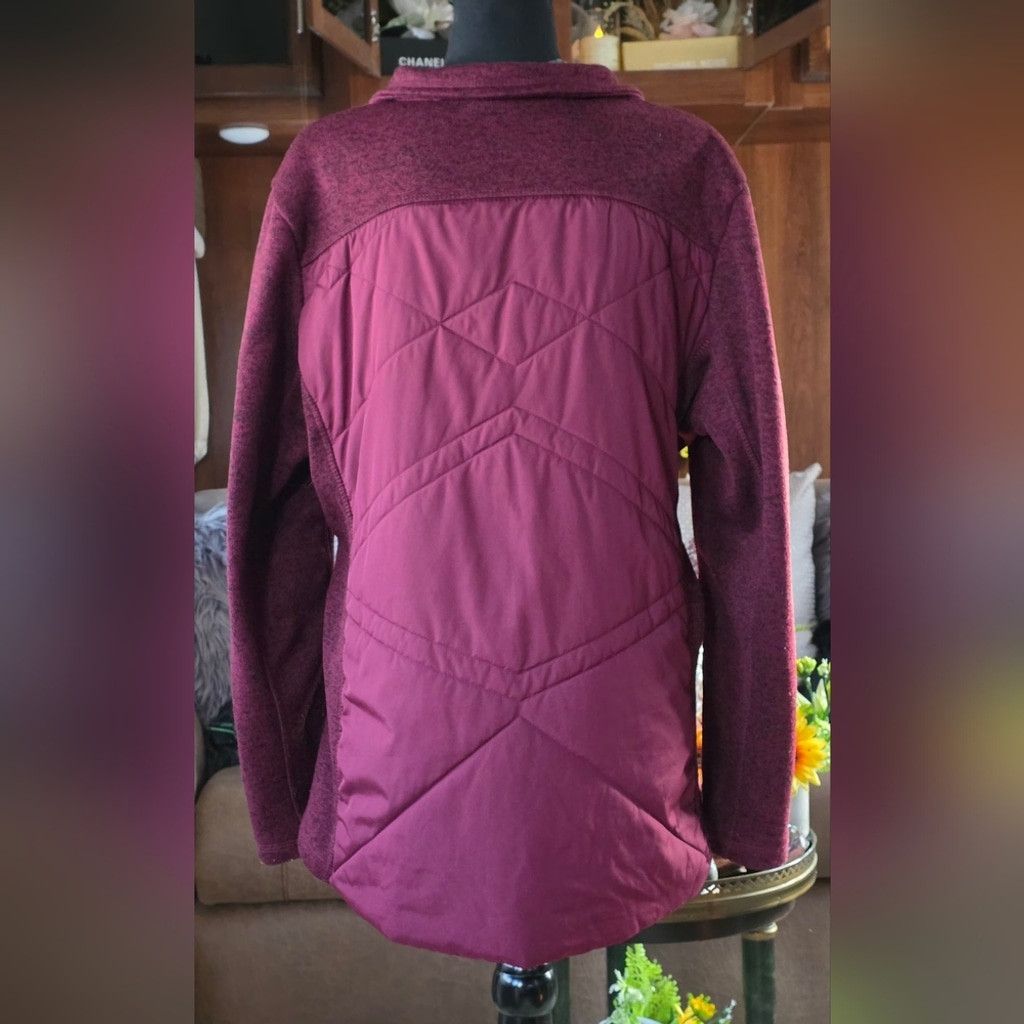 ZeroXposur Zeroxposure Women's Burgundy Jacket Size XL / US 12-14 / IT 48-50 - 4 Thumbnail