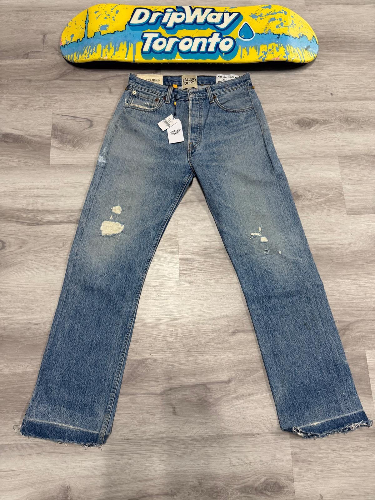 Gallery Dept. Gallery Dept Blue Indigo Jeans Size US 28 / EU 44 - 1 Thumbnail