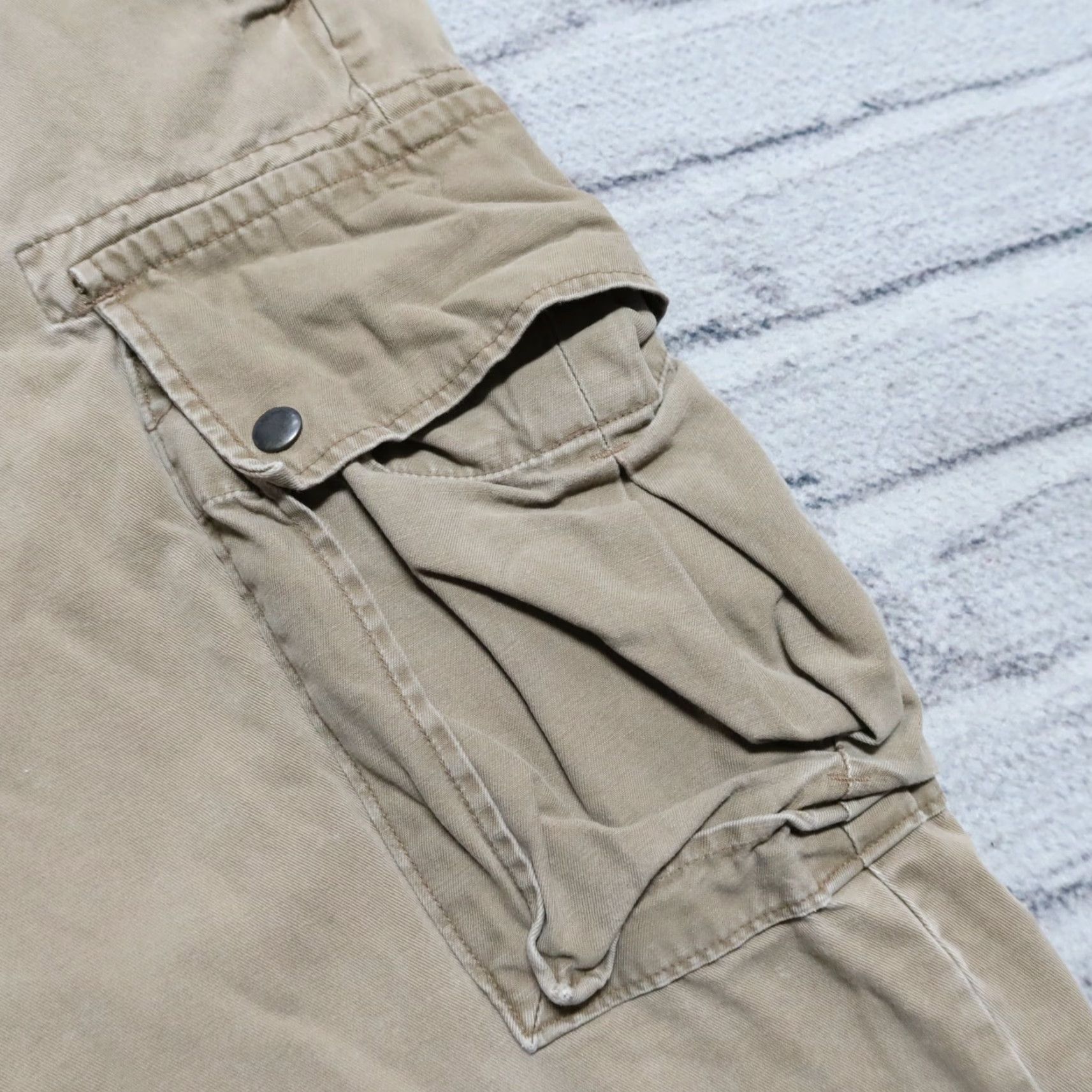 Polo Ralph Lauren Vintage Polo Ralph Lauren Pants Men 32-33 Tan Cargo Size US XS / EU 42 / 0 - 5 Thumbnail