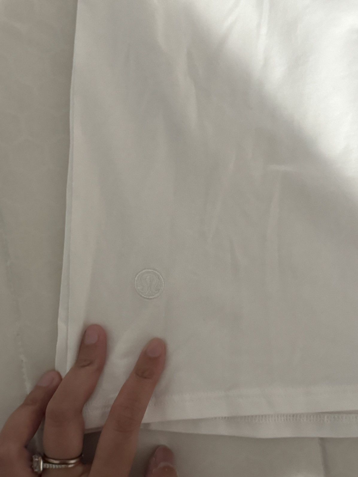 Lululemon NEW Lululemon Cotton Shoulder Twist Tshirt White Size XS / US 0-2 / IT 36-38 - 5 Thumbnail