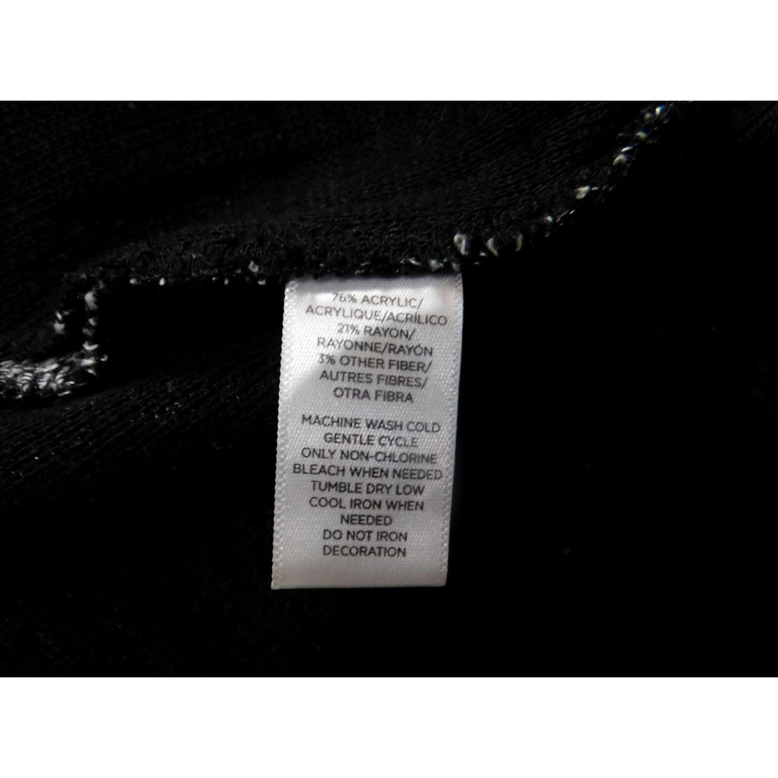 Loft LOFT Cardigan Sweater Womens Medium Open Front Short Sleeve Lightweight Layering Gray Regular Knit V-Neck Dolman Sleeve Slit Size M / US 6-8 / IT 42-44 - 7 Thumbnail