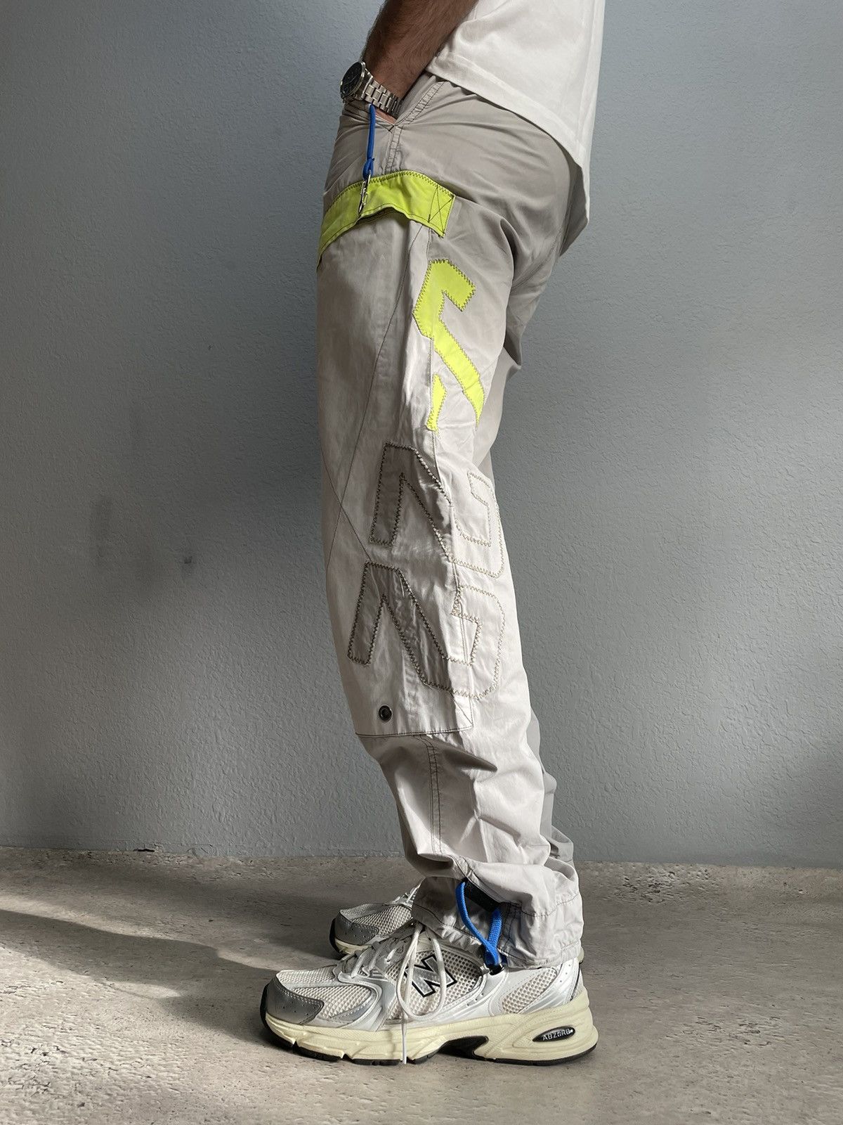 Japanese Brand × Vintage Vintage Like Diesel Y2K Baggy Fit Cargo Pants Jeans Size US 31 - 2 Thumbnail