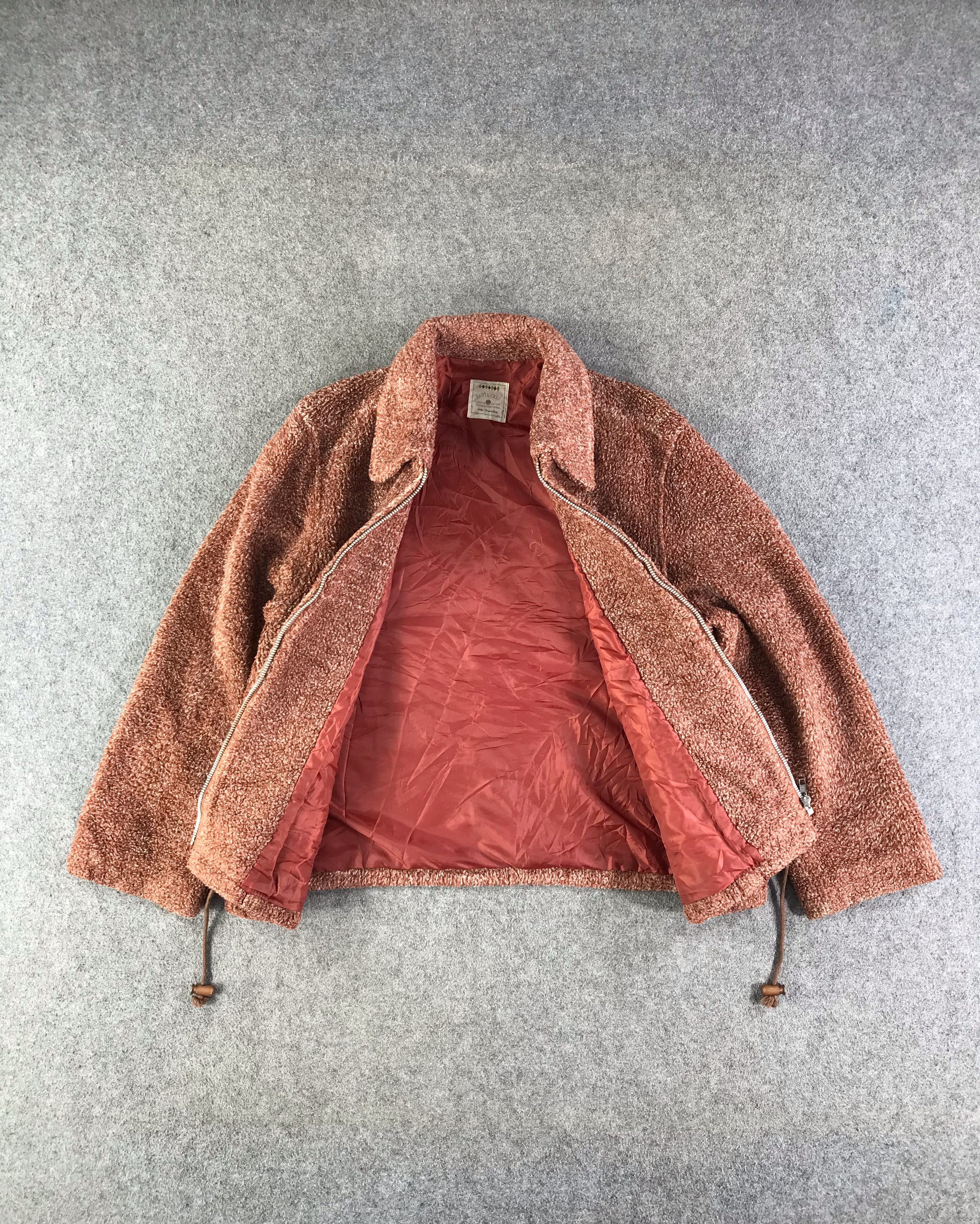 Japanese Brand Santa Cruz Full Zip Fleece Jacket JC263 Size M / US 6-8 / IT 42-44 - 2 Thumbnail