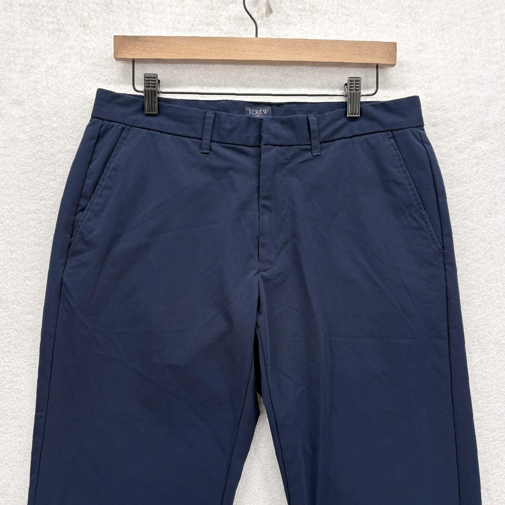 J.Crew J.Crew Thompson Tech Pants Blue 31x32 Slim Tapered Stretch Lightweight Golf Mens Size US 31 - 2 Thumbnail