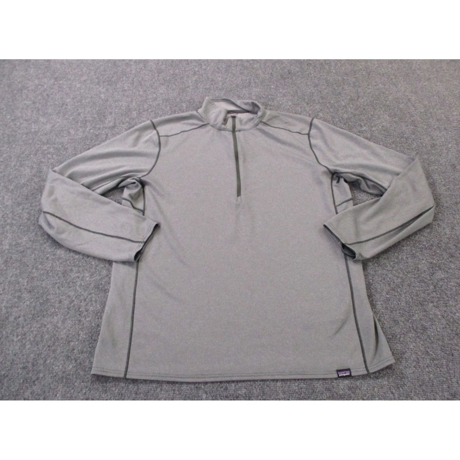 Patagonia Patagonia Jacket Mens L Gray Midweight Capilene Base Layer Hiking Camping 44445 Size US L / EU 52-54 / 3 - 2 Thumbnail