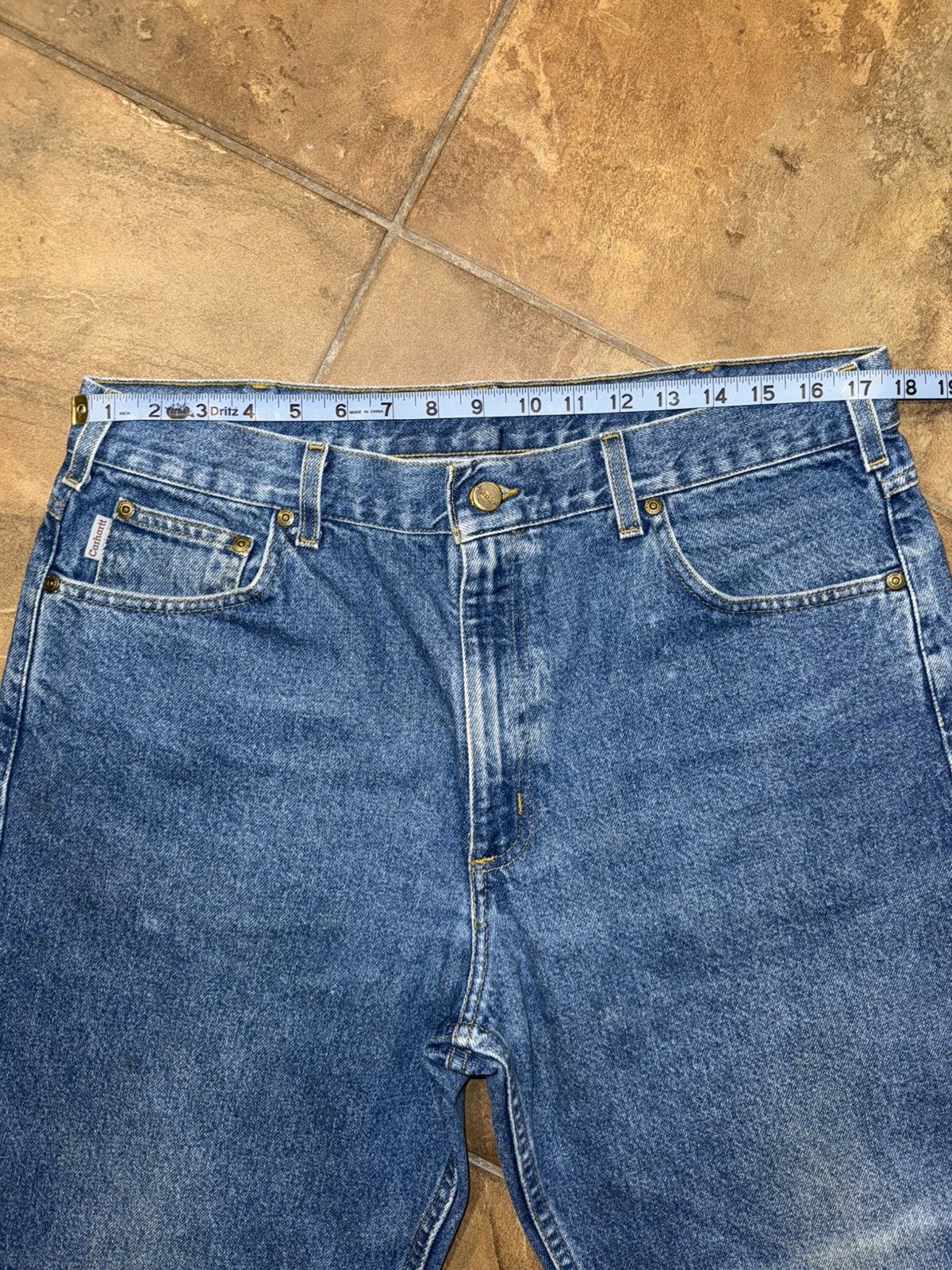 Carhartt Carhartt straight leg blue jeans Size US 36 / EU 52 - 5 Thumbnail