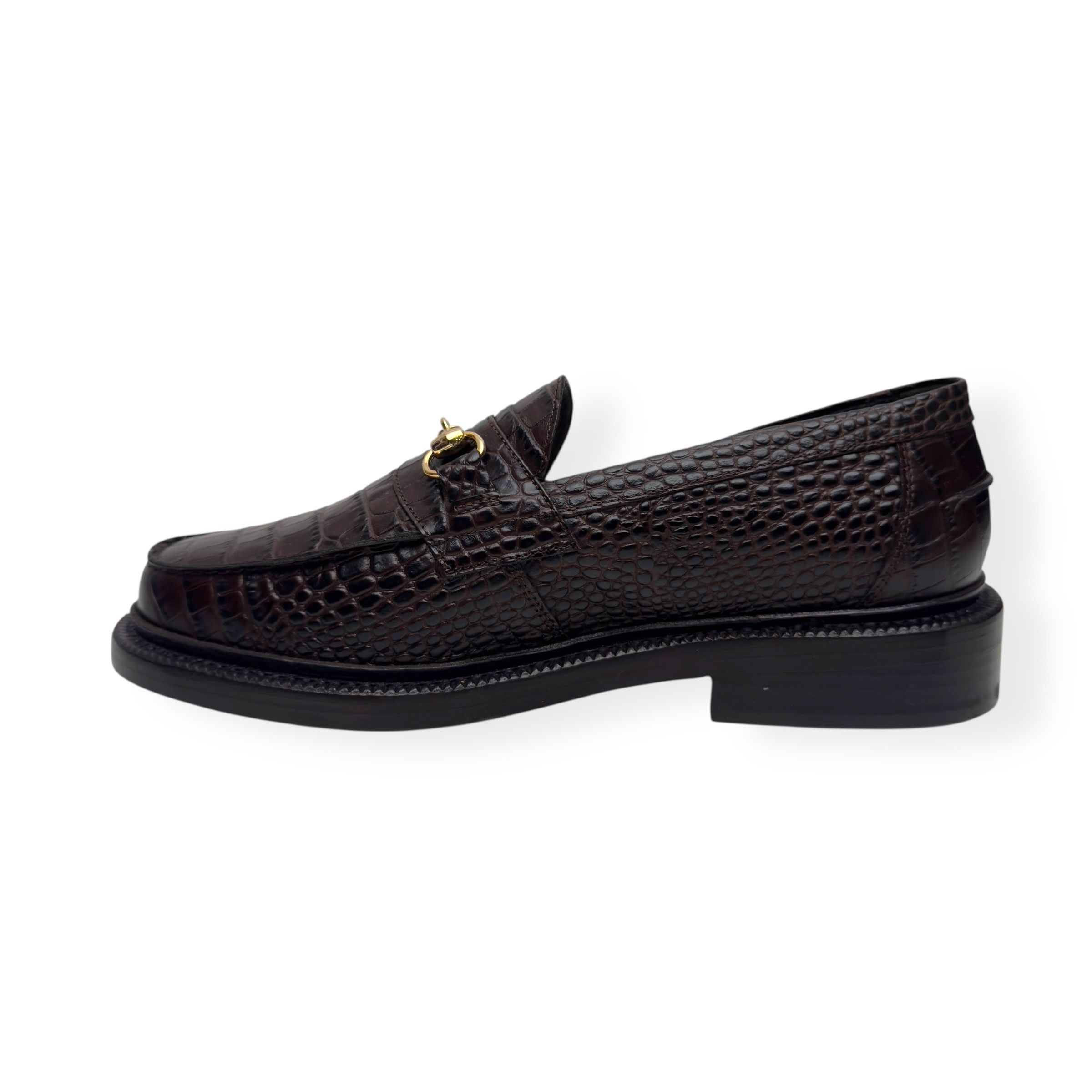 Blackstock & Weber BLACKSTOCK & WEBER THE MASON HORSE BIT LOAFER WALNUT US6 Size US 6 / EU 39 - 4 Thumbnail