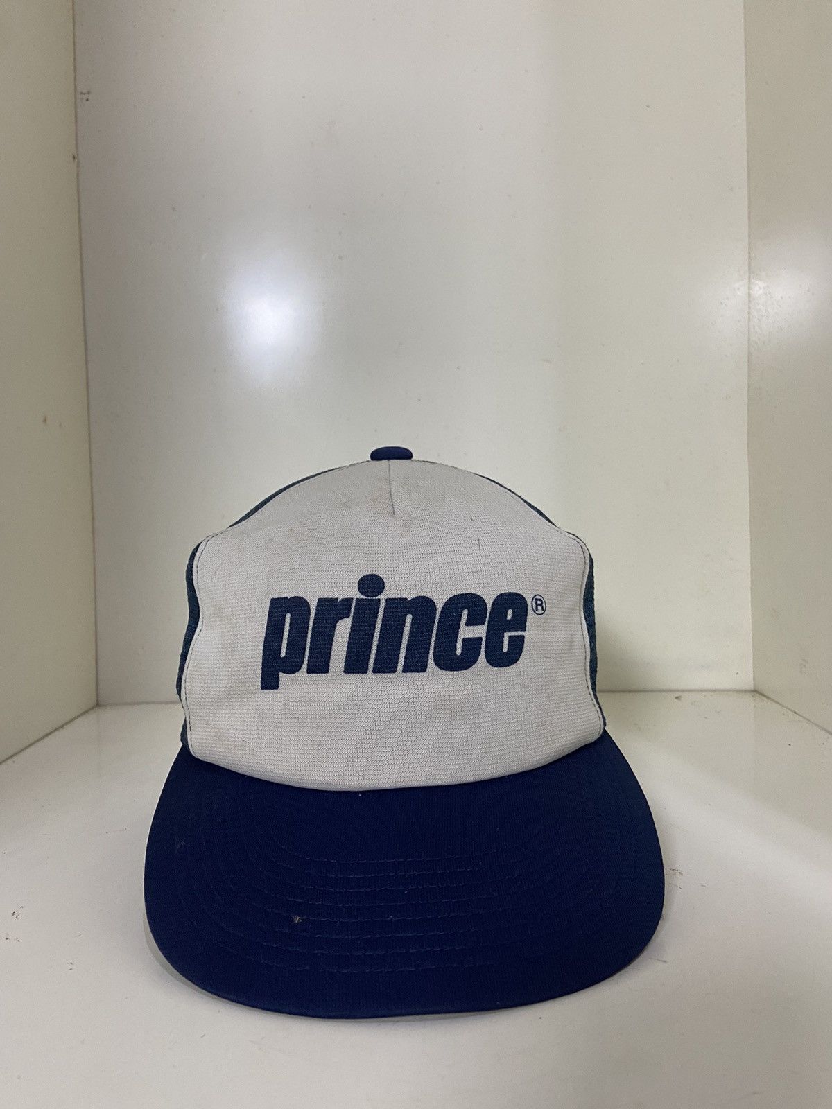 Prince × Vintage Vintage 90s prince tenis trucker hat Size ONE SIZE - 1 Thumbnail