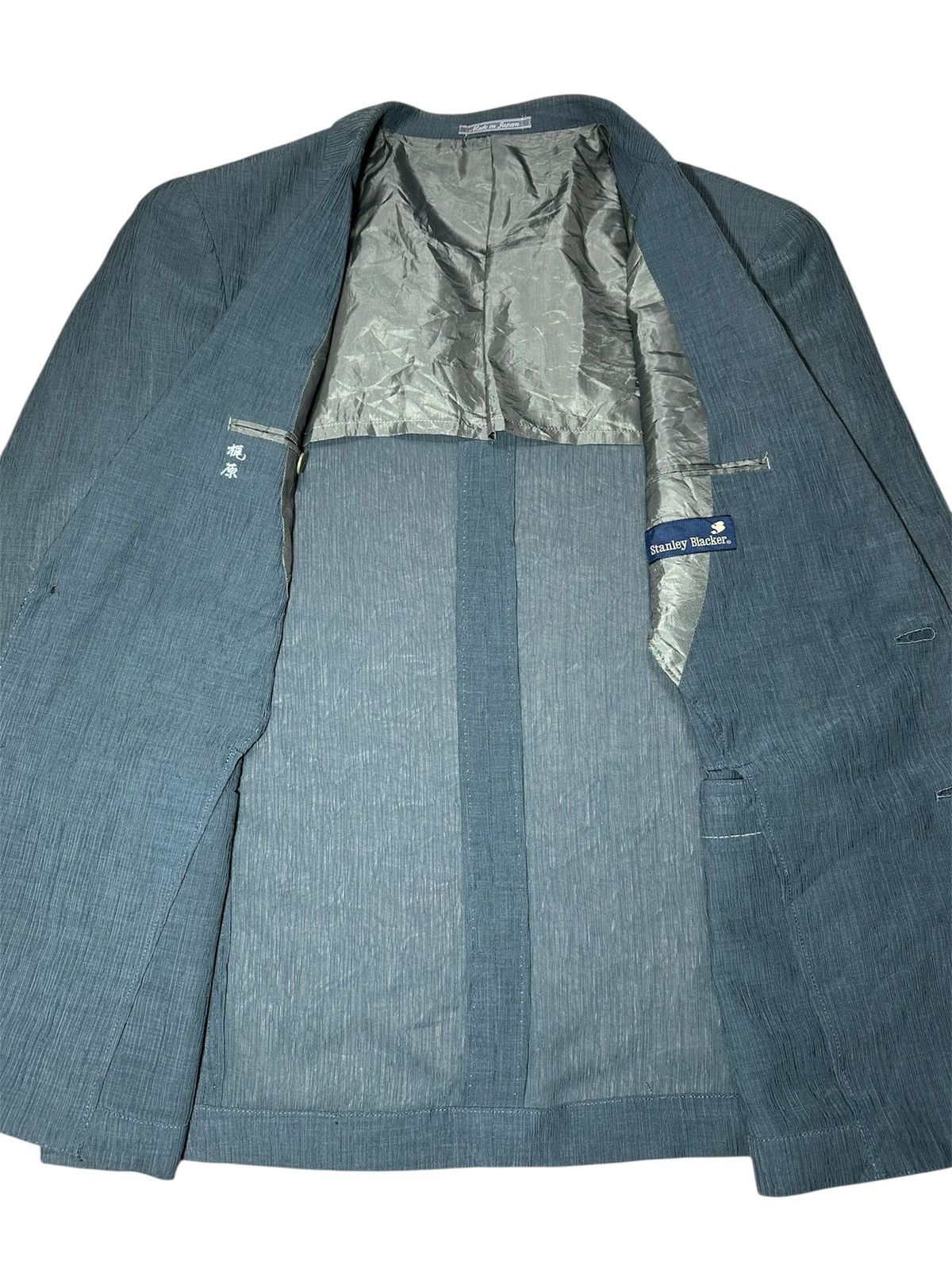 Japanese Brand Stanley Blacker Blazer Size 40R - 4 Thumbnail