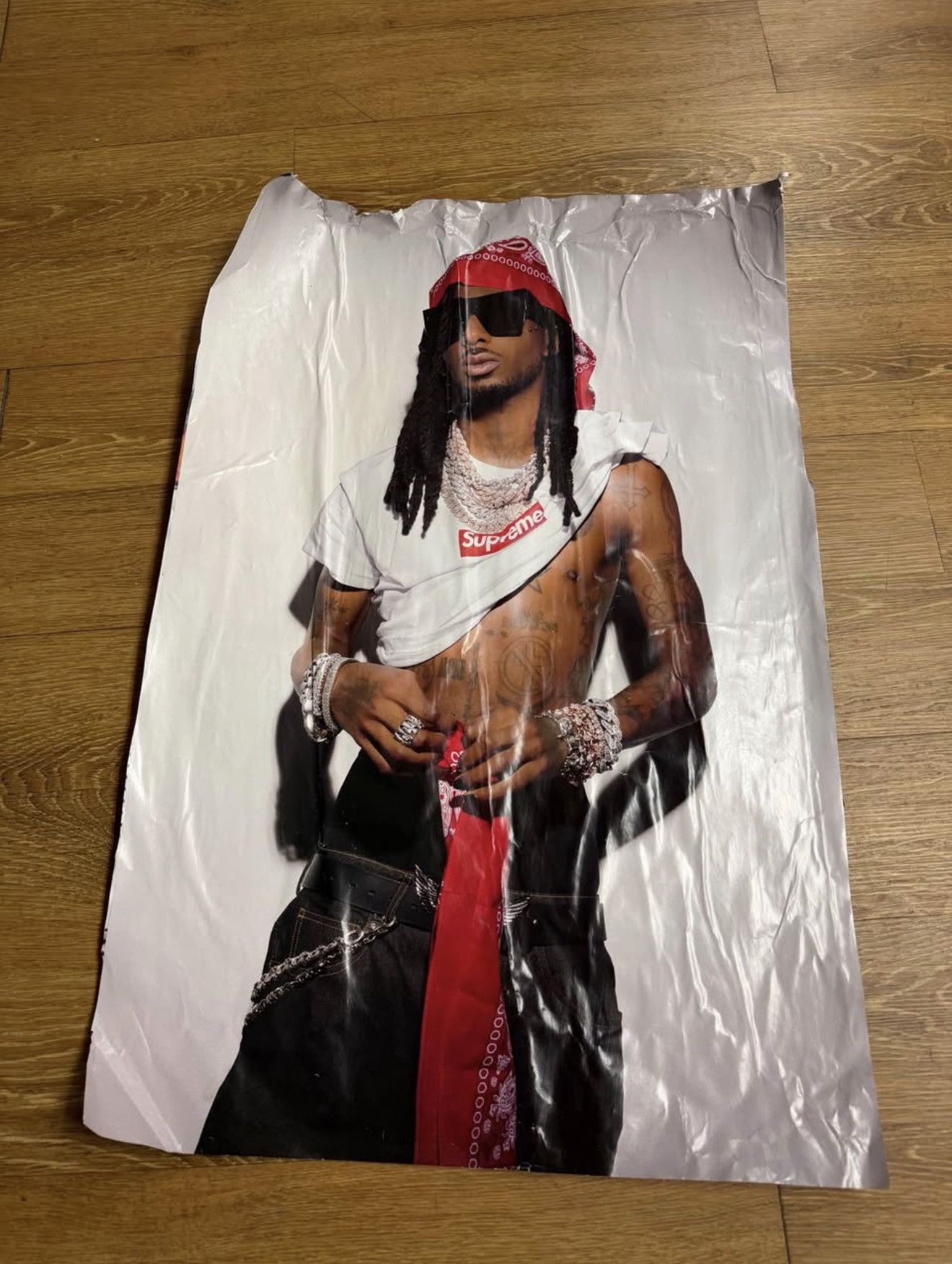 Supreme Playboicarti NYC Supreme poster Size ONE SIZE - 2 Thumbnail