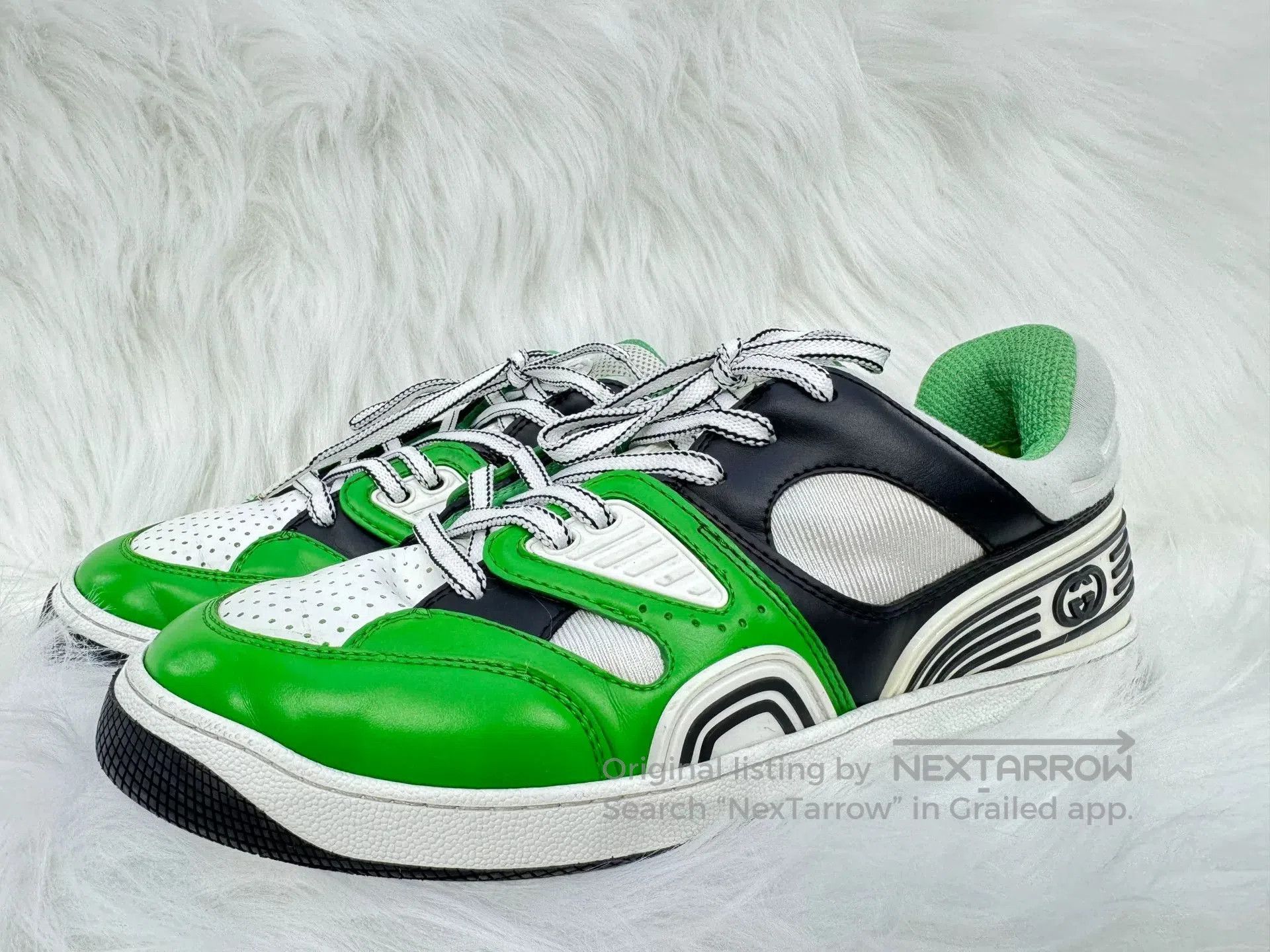 Gucci Gucci Basket Fabric Lace. Size US 7.5 / EU 40-41 - 1 Thumbnail