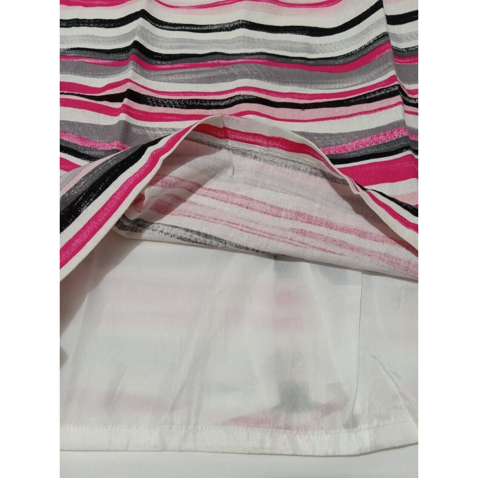 & Other Stories Cato Skirt 8 (32x23) Lined Pencil Striped Flat Front Slit Size 30" / US 8 / IT 44 - 4 Thumbnail