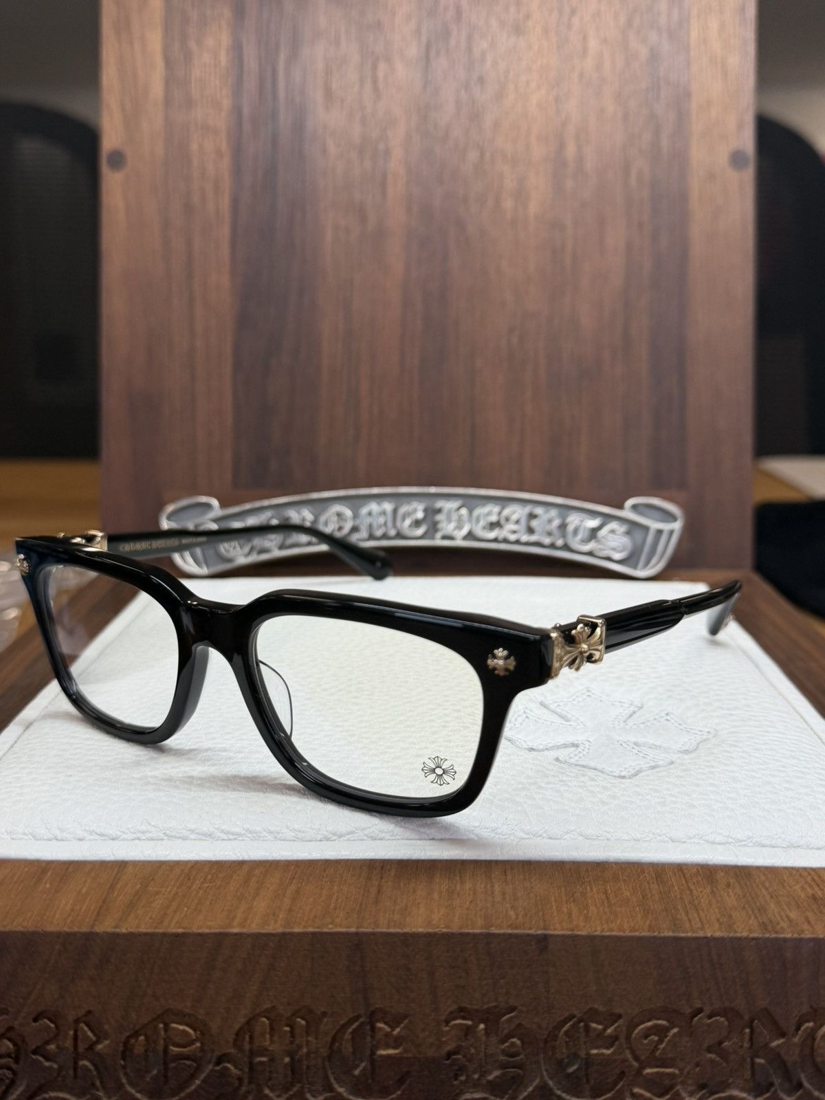 Chrome Hearts Chrome Hearts Cox Ucker Glasses Size ONE SIZE - 3 Thumbnail