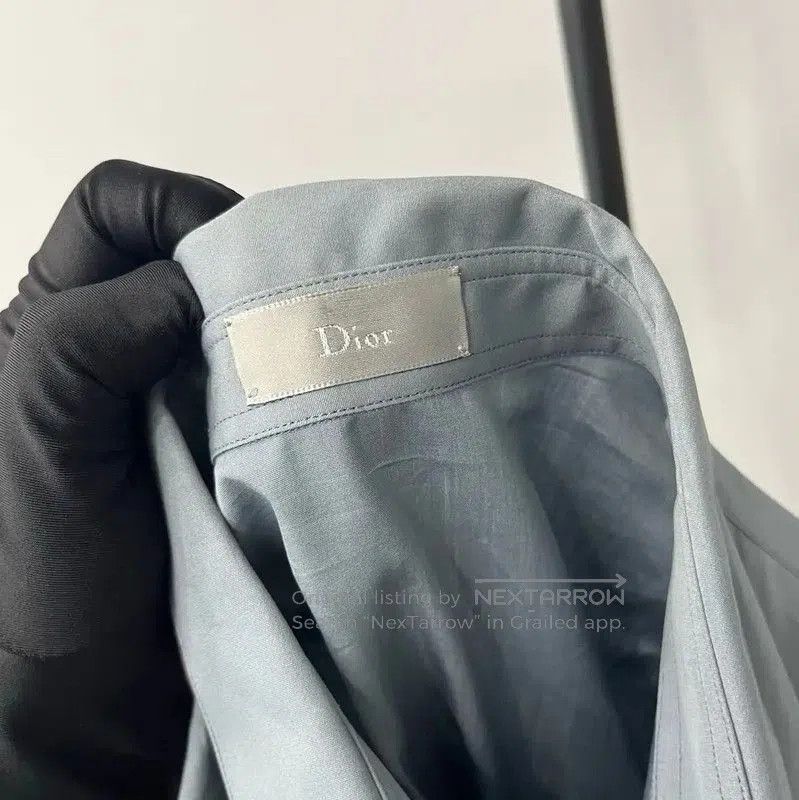 Other Dior Blue Cotton Long Sleeve Shirt . Size US XS / EU 42 / 0 - 3 Thumbnail