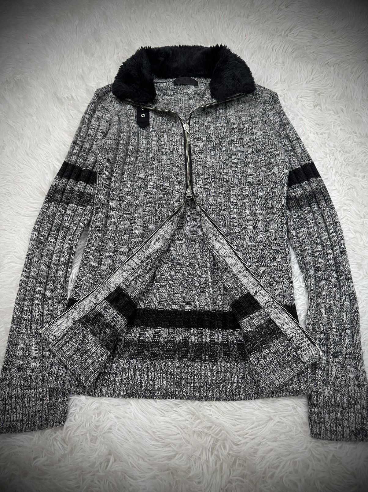 If Six Was Nine 💥rare💥 japanese brand A.S.M fur knit ifsixwasnine lgb style Size US M / EU 48-50 / 2 - 8 Thumbnail