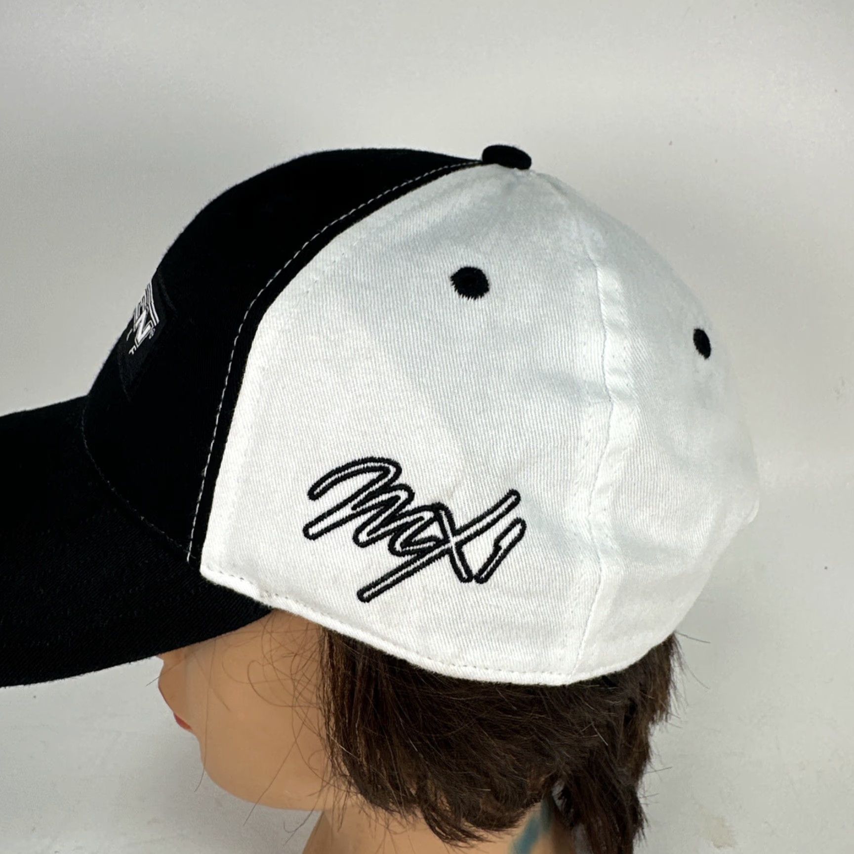 Vintage VINTAGE Miken Golf MX1 Hat Adjustable Rare MIKEN Hat Black Adjustable New Read Description Size ONE SIZE - 3 Thumbnail