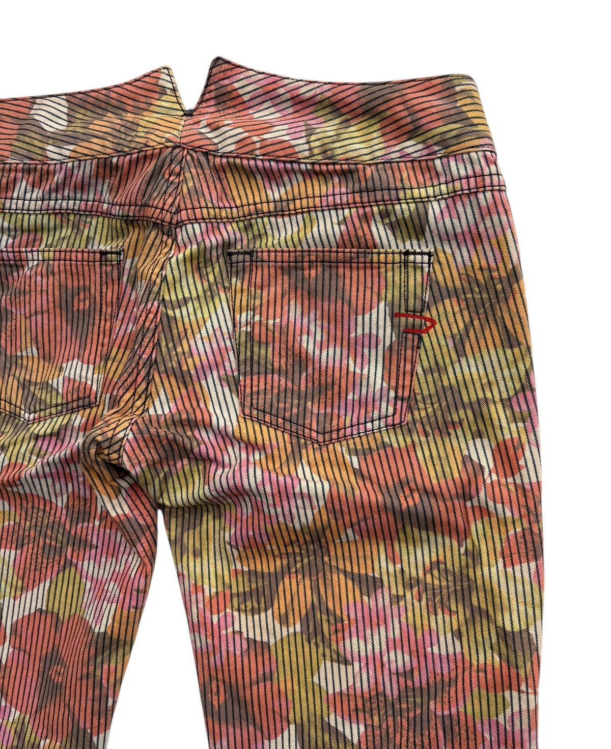 Diesel Diesel Floral Overprinted Multicolour Pants Size 30" / US 8 / IT 44 - 10 Thumbnail