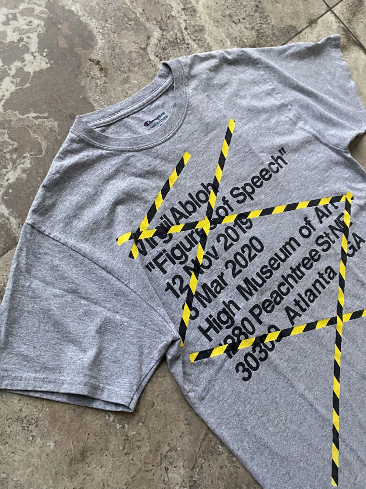 Champion × Off-White × Virgil Abloh Off White x Virgil MCA Figures of Speech x Champion Size US M / EU 48-50 / 2 - 6 Thumbnail