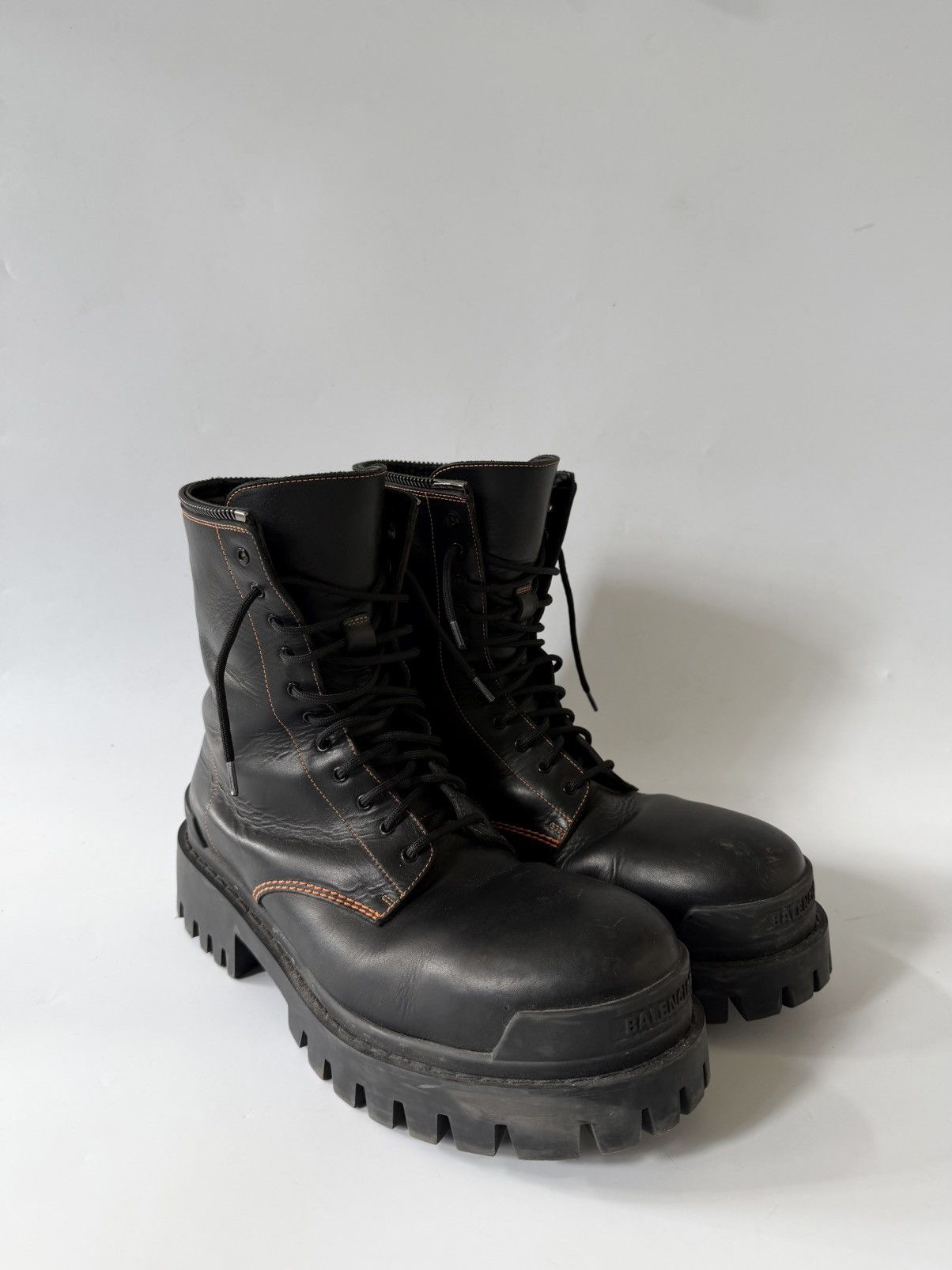 Balenciaga Balenciaga Strike Lace-Up Boots Size US 9.5 / EU 42-43 - 2 Thumbnail