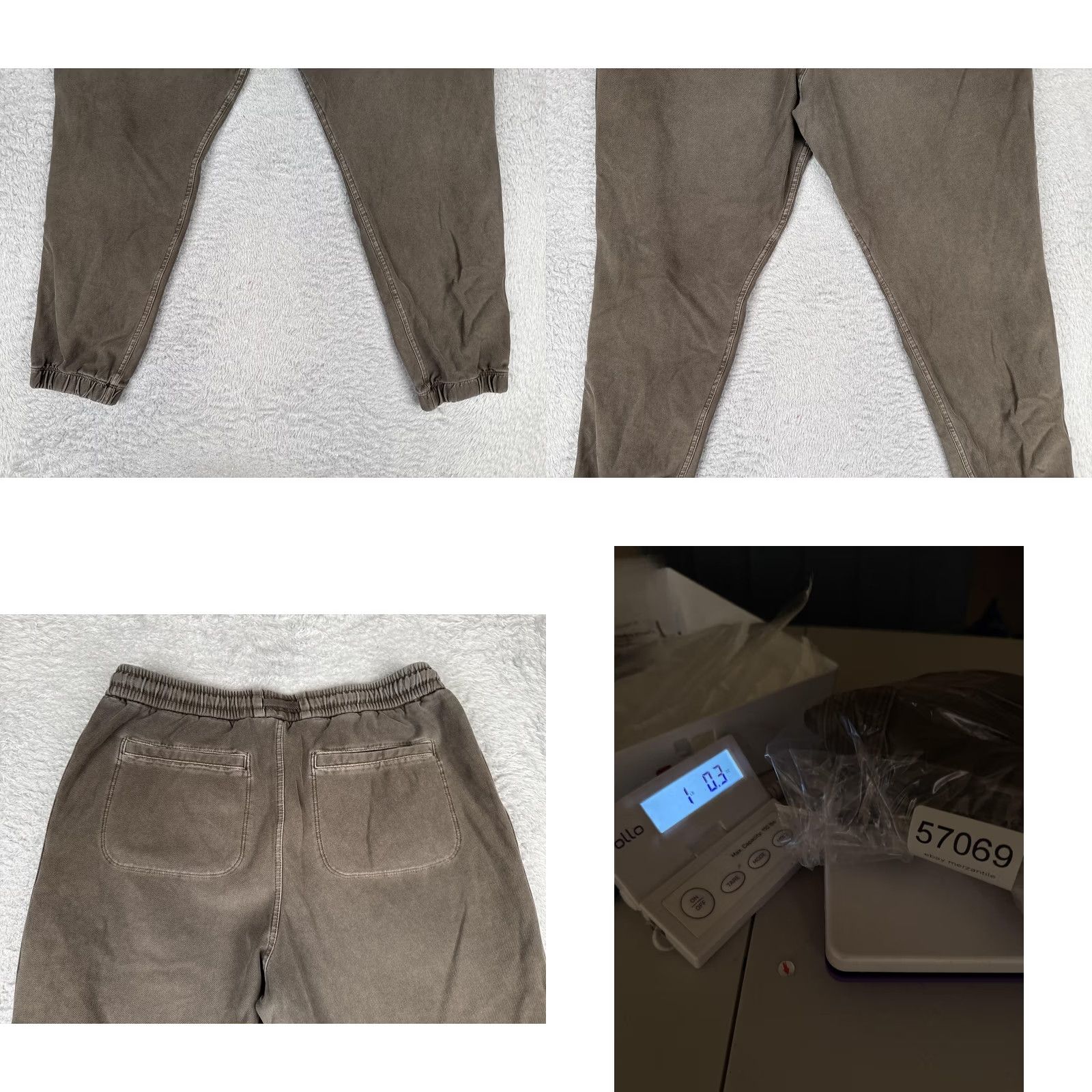 Athleta Athleta Farallon Jogger Pants Womens 8 Brown Twill Elastic Waist Pockets Casual Travel Size 30" / US 8 / IT 44 - 9 Thumbnail