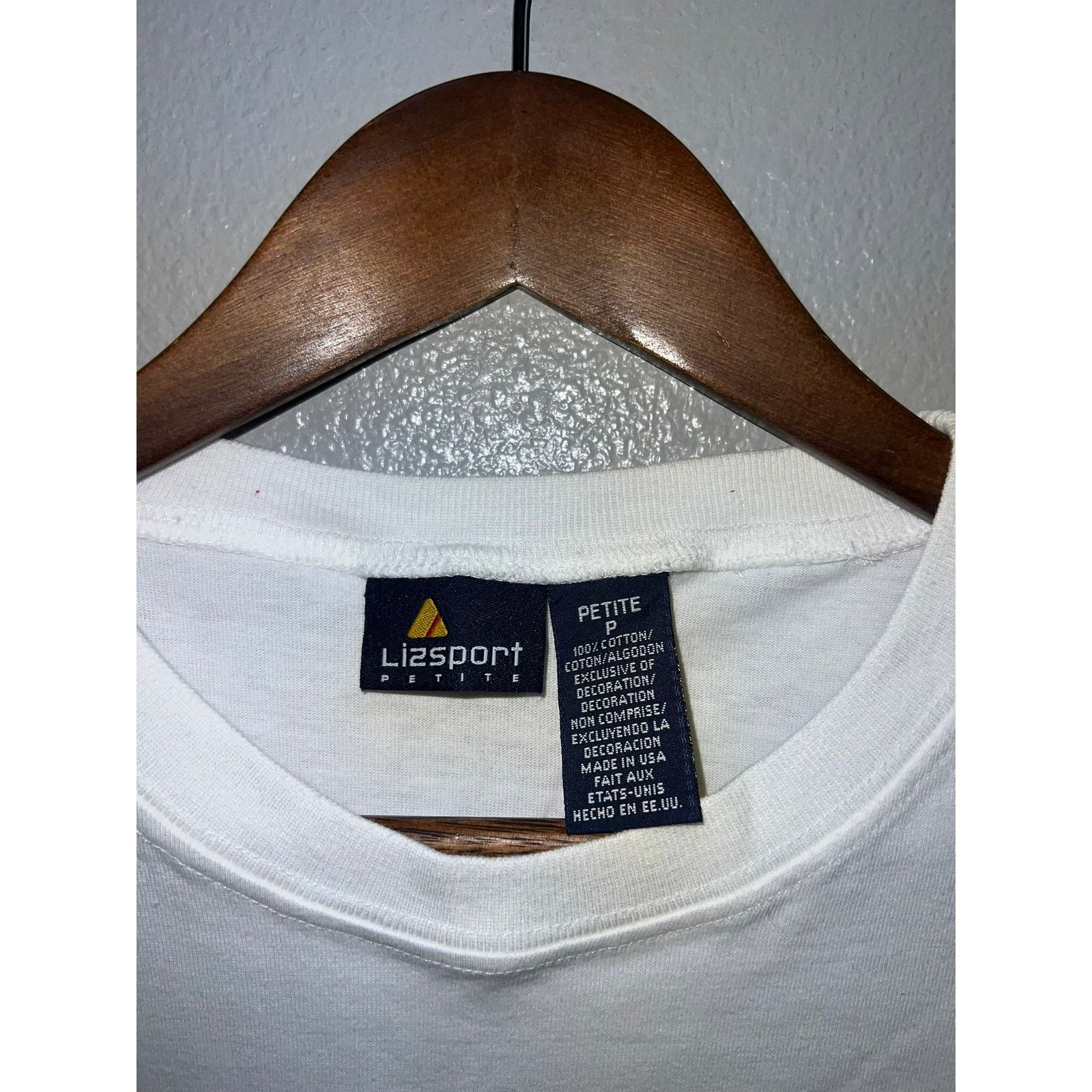 Liz Claiborne Womens Liz Sport Top Lizgolf Golf Claiborne Tee Stained P Size S / US 4 / IT 40 - 6 Thumbnail