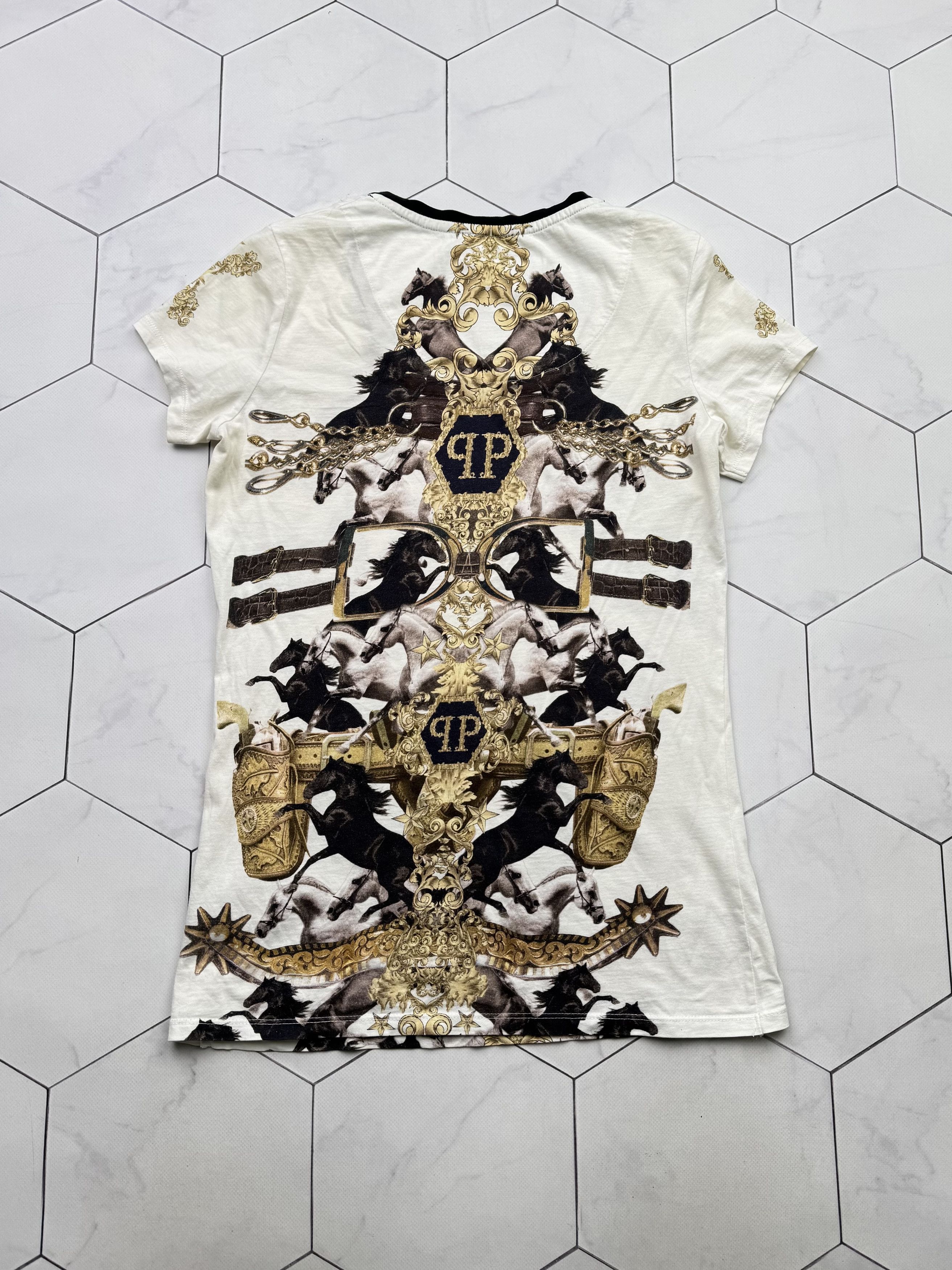 Philipp Plein Philipp Plein T-Shirt (B58) Size M / US 6-8 / IT 42-44 - 8 Thumbnail