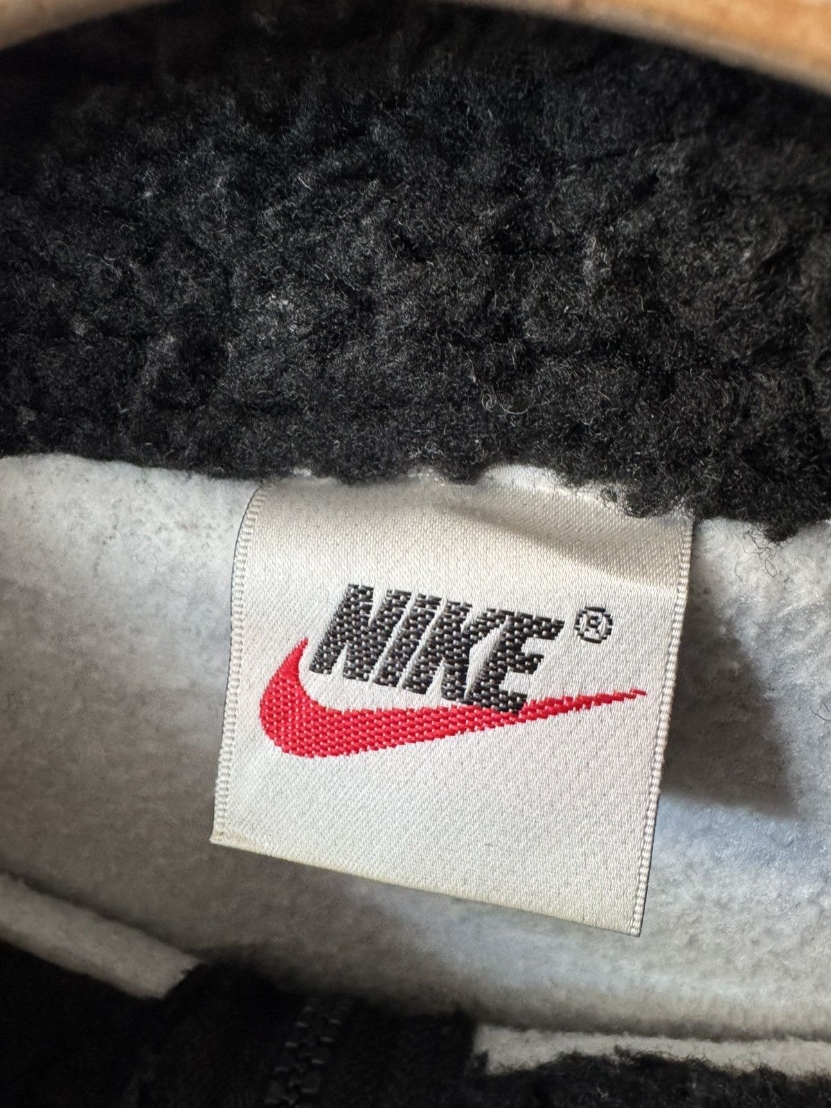 Other Vintage Nike Air Zipper Sherpa Fleece Nylon Pocket Jacket Size US M / EU 48-50 / 2 - 4 Thumbnail