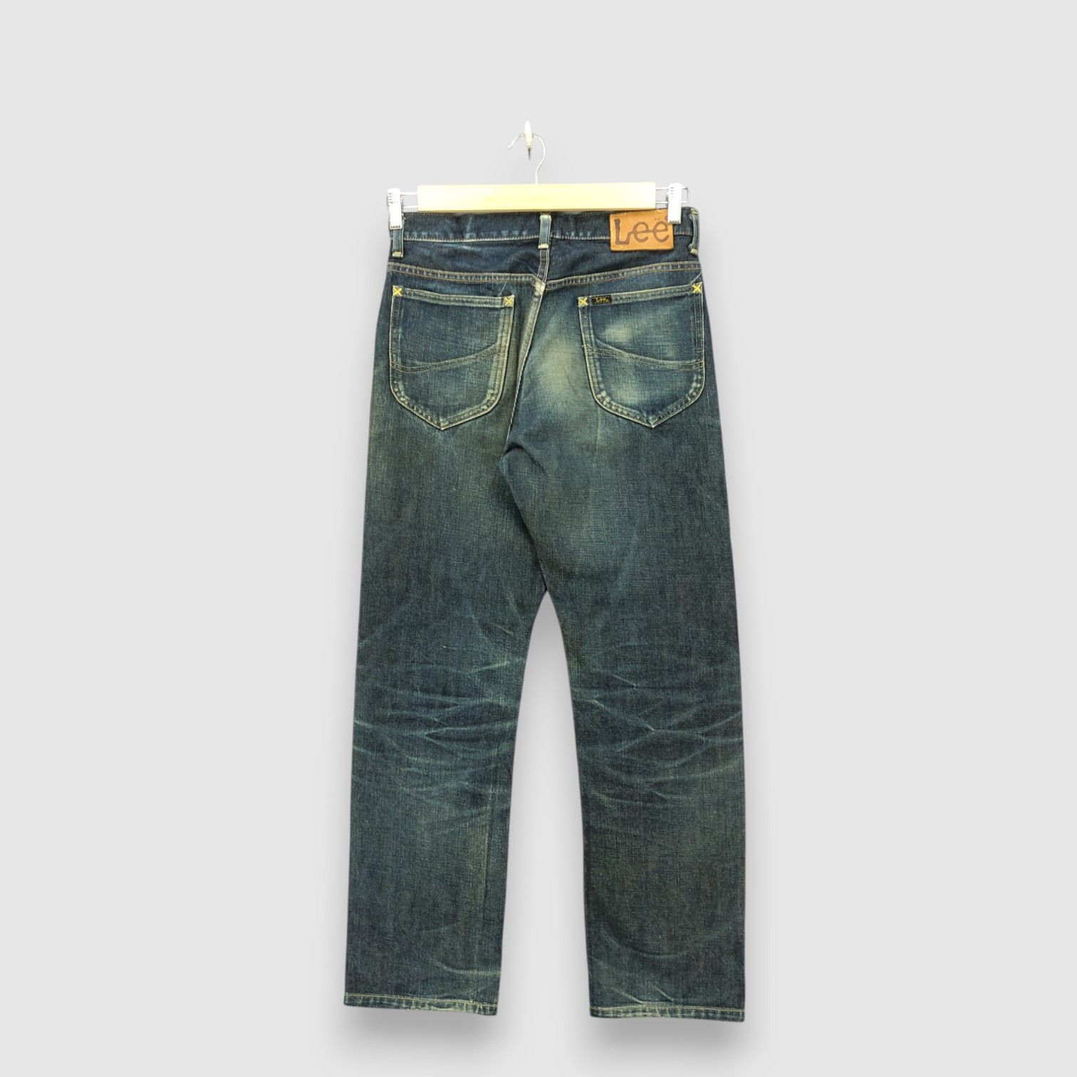 Lee Vintage 80's Lee Riders Sanforized Selvedge Jeans Denim Size US 30 / EU 46 - 2 Thumbnail