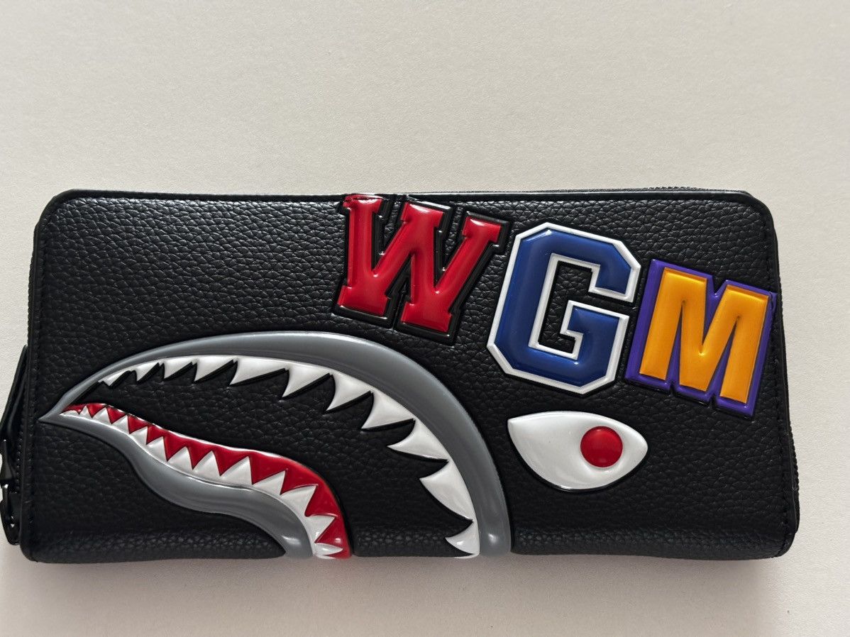 Bape BAPE SHARK MINI WALLET | Grailed