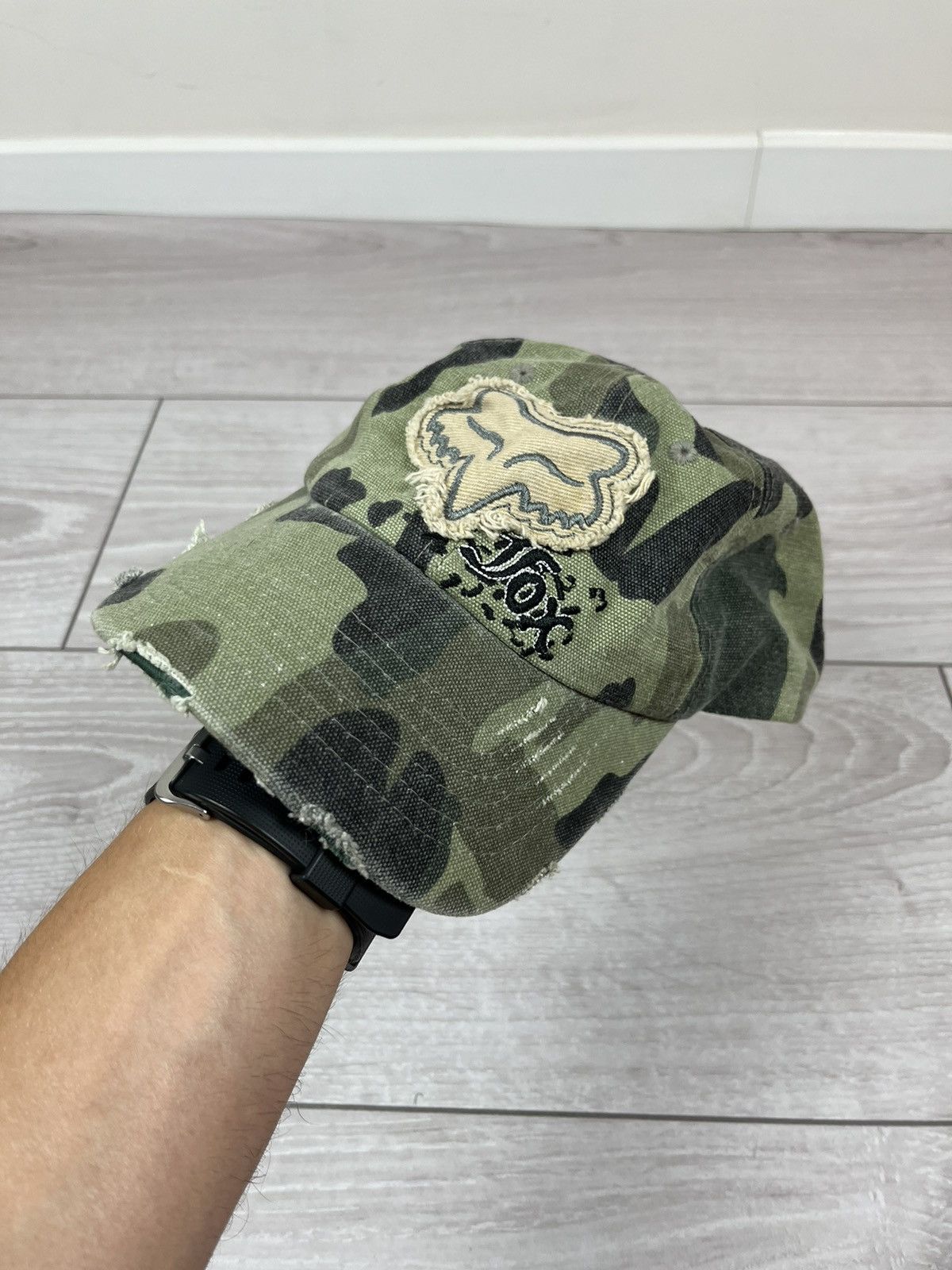 Fox Racing Fox Racing Distressed Camo Cap Hat Size ONE SIZE - 7 Thumbnail