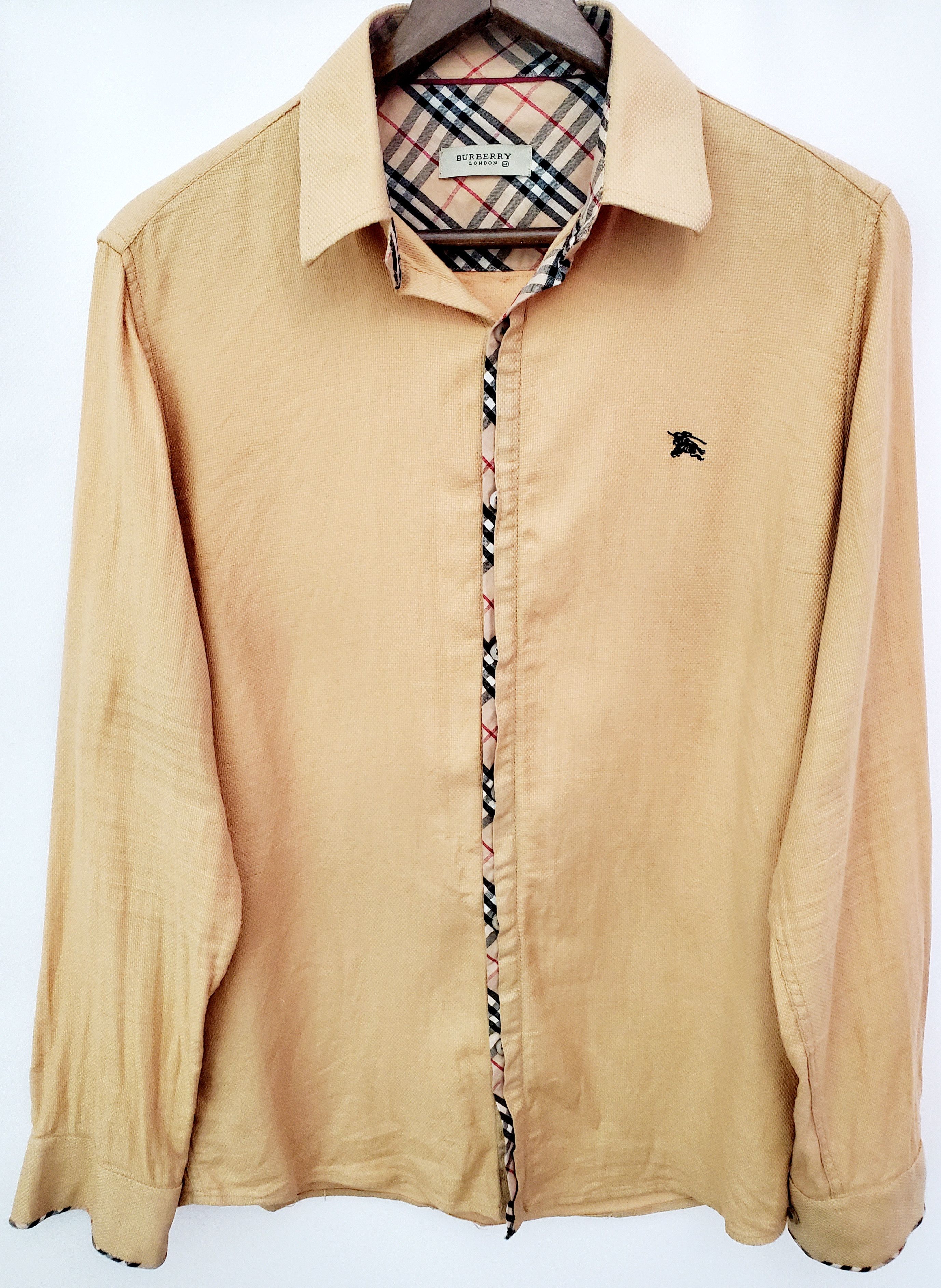 Burberry × Vintage Cotton vintage shirt barberry reprint size M Size US M / EU 48-50 / 2 - 1 Thumbnail
