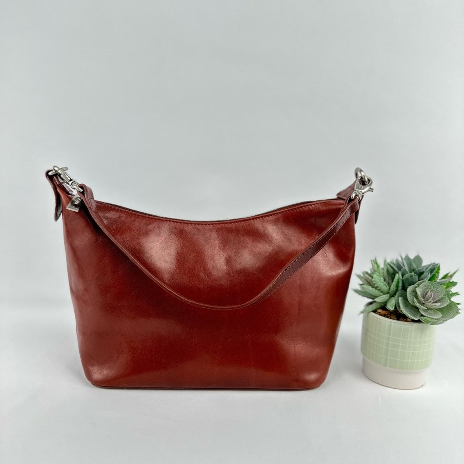 Hobo HOBO INTERNATIONAL Rust Leather Crossbody /handle Bag Size ONE SIZE - 5 Thumbnail