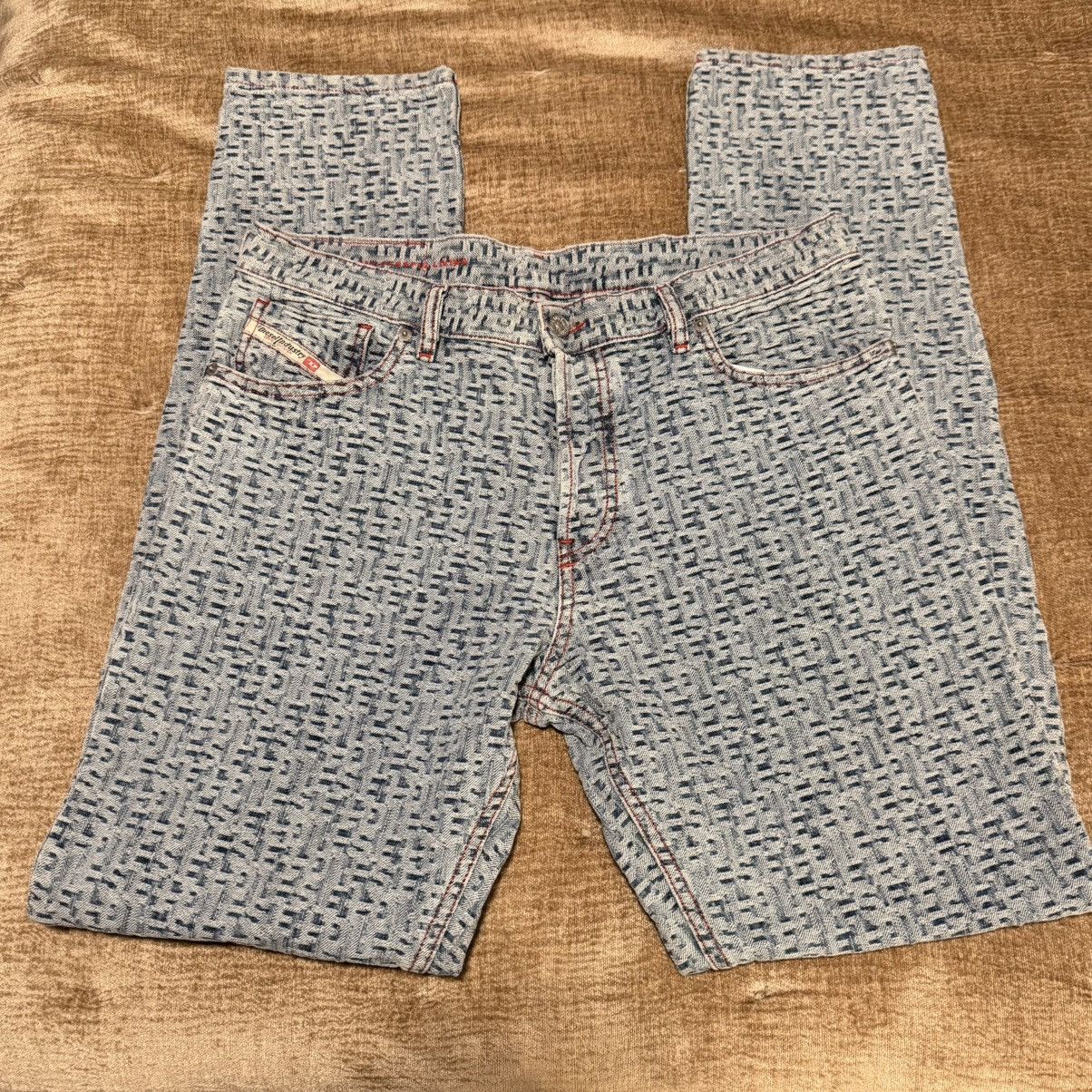 Diesel Diesel 1995 Monogram Jeans Glenn Martens Slim Straight Size US 33 - 4 Thumbnail