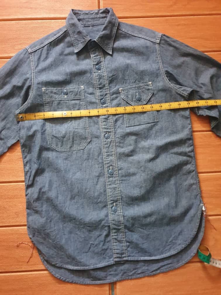 Japanese Brand 💥Sunny Inc Japanese brand chambray shirt Size US M / EU 48-50 / 2 - 4 Thumbnail