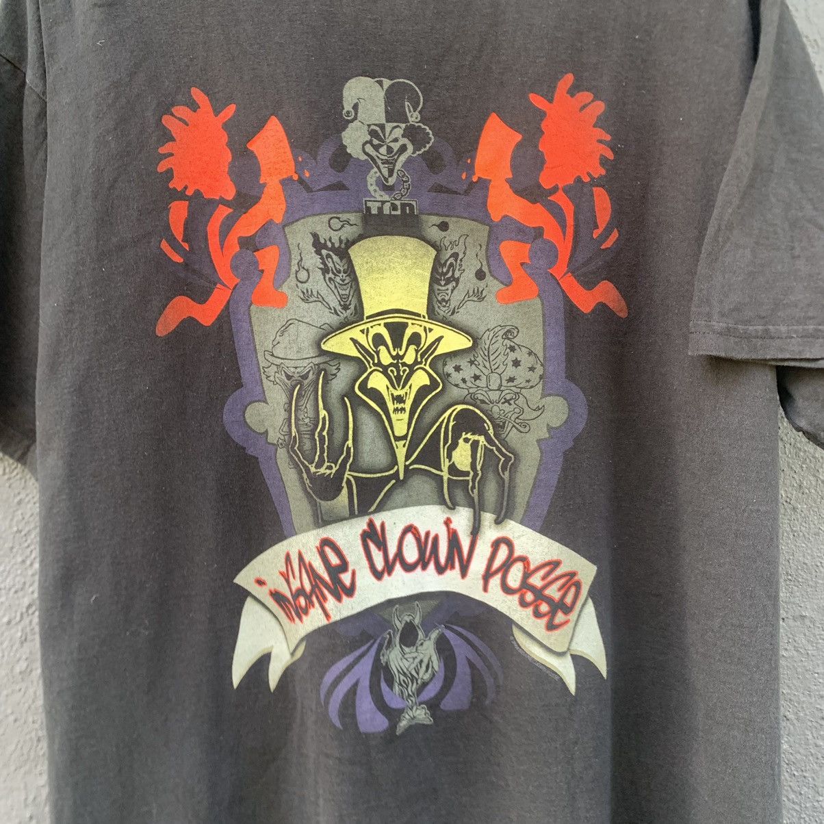 Band Tees 🔥Thrash🔥 Faded Y2K Insane Clowns Posse Hip Hop Duo Tee Size US XL / EU 56 / 4 - 2 Thumbnail