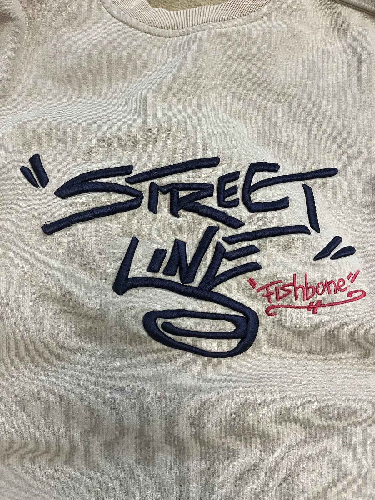 Vintage FISHBONE VINTAGE STREET LINE SWEATSHIRT Size US L / EU 52-54 / 3 - 3 Thumbnail