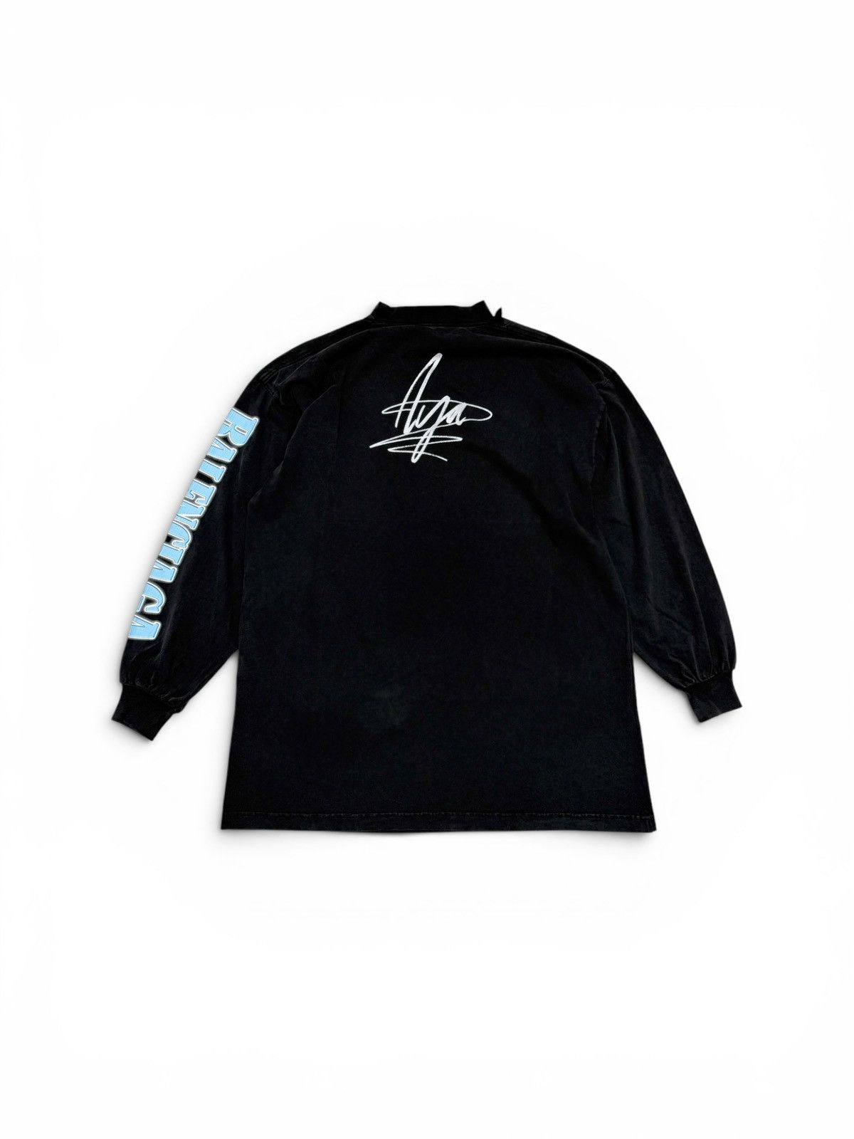 Balenciaga Balenciaga Aya Nakamura Longsleeve Tee Shirt Size US M / EU 48-50 / 2 - 2 Thumbnail