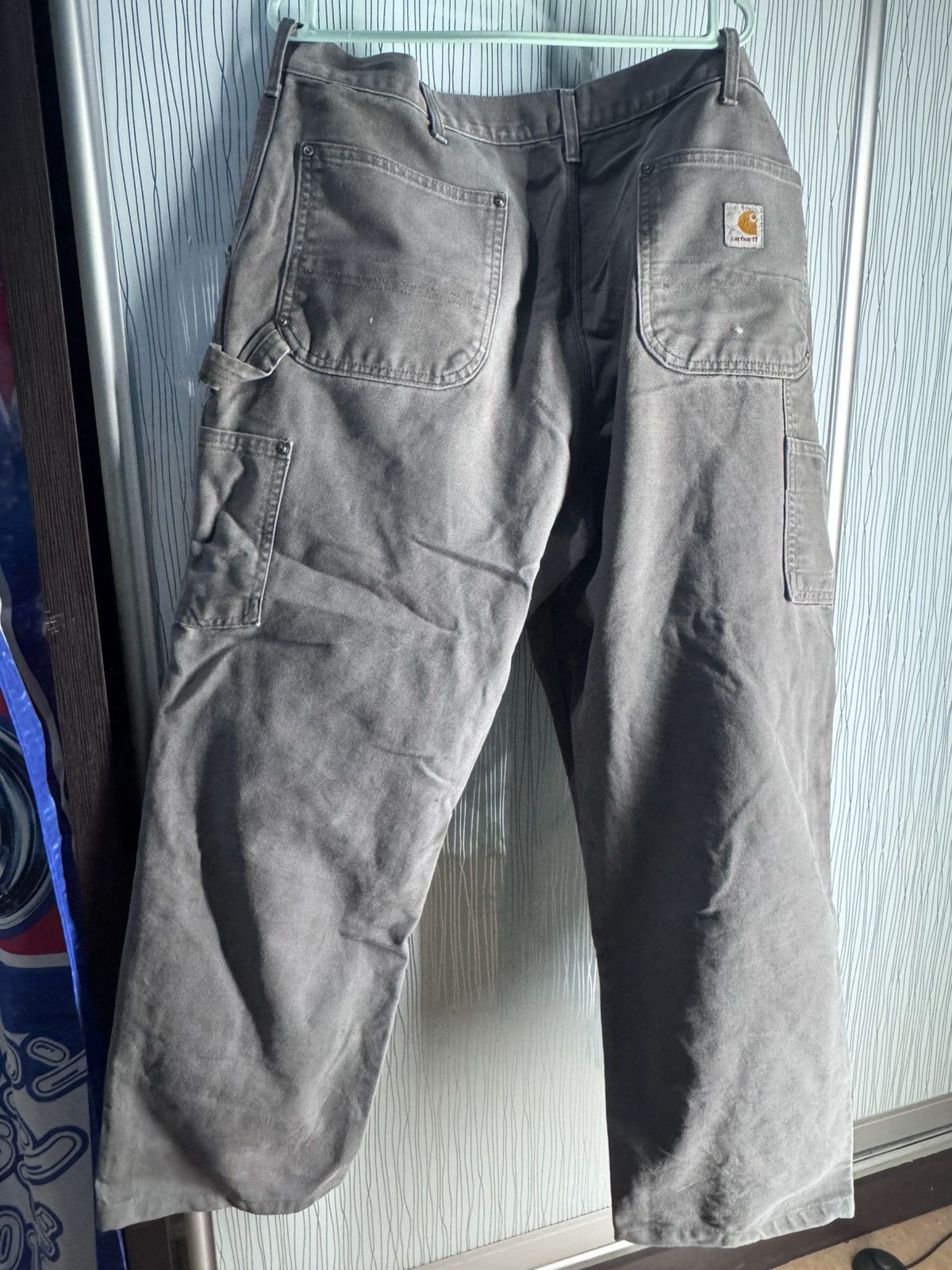 Carhartt Carhartt double knee dungaree gray Size US 38 / EU 54 - 2 Thumbnail