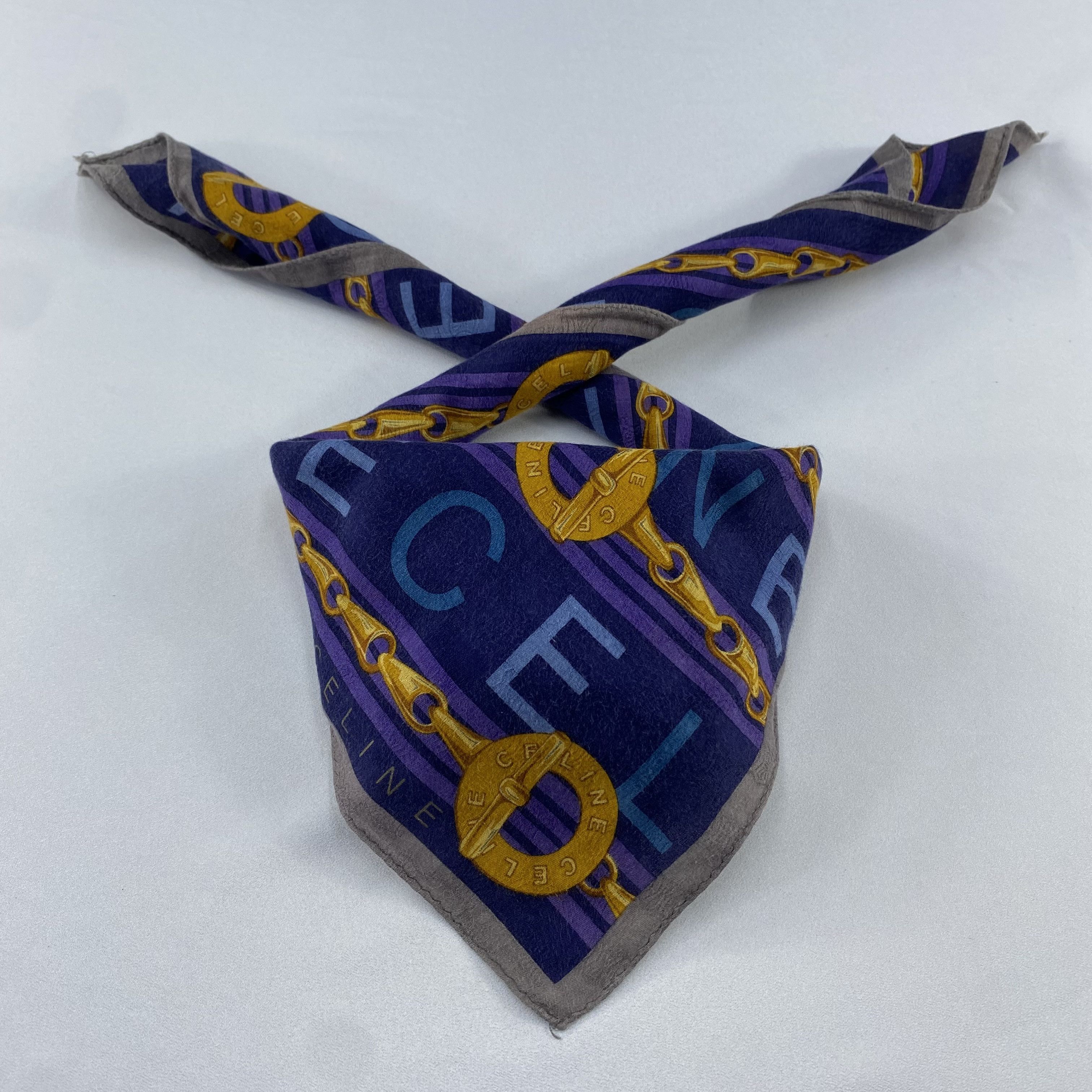 Celine Celine Handkerchief / Bandana / Neckerchief C853 Size ONE SIZE - 1 Thumbnail