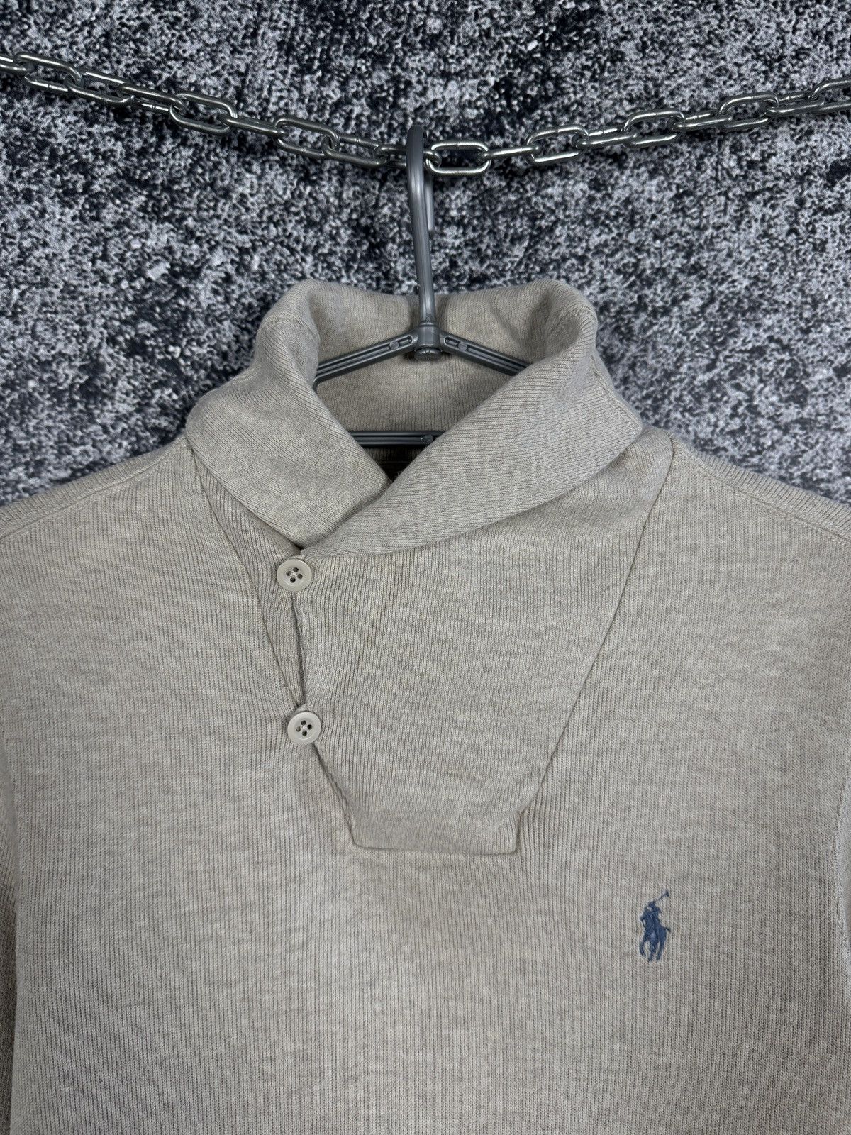 Polo Ralph Lauren Polo Ralph Lauren Shawl Collar Sweater Pullover Vintage Sz S Size US S / EU 44-46 / 1 - 7 Thumbnail