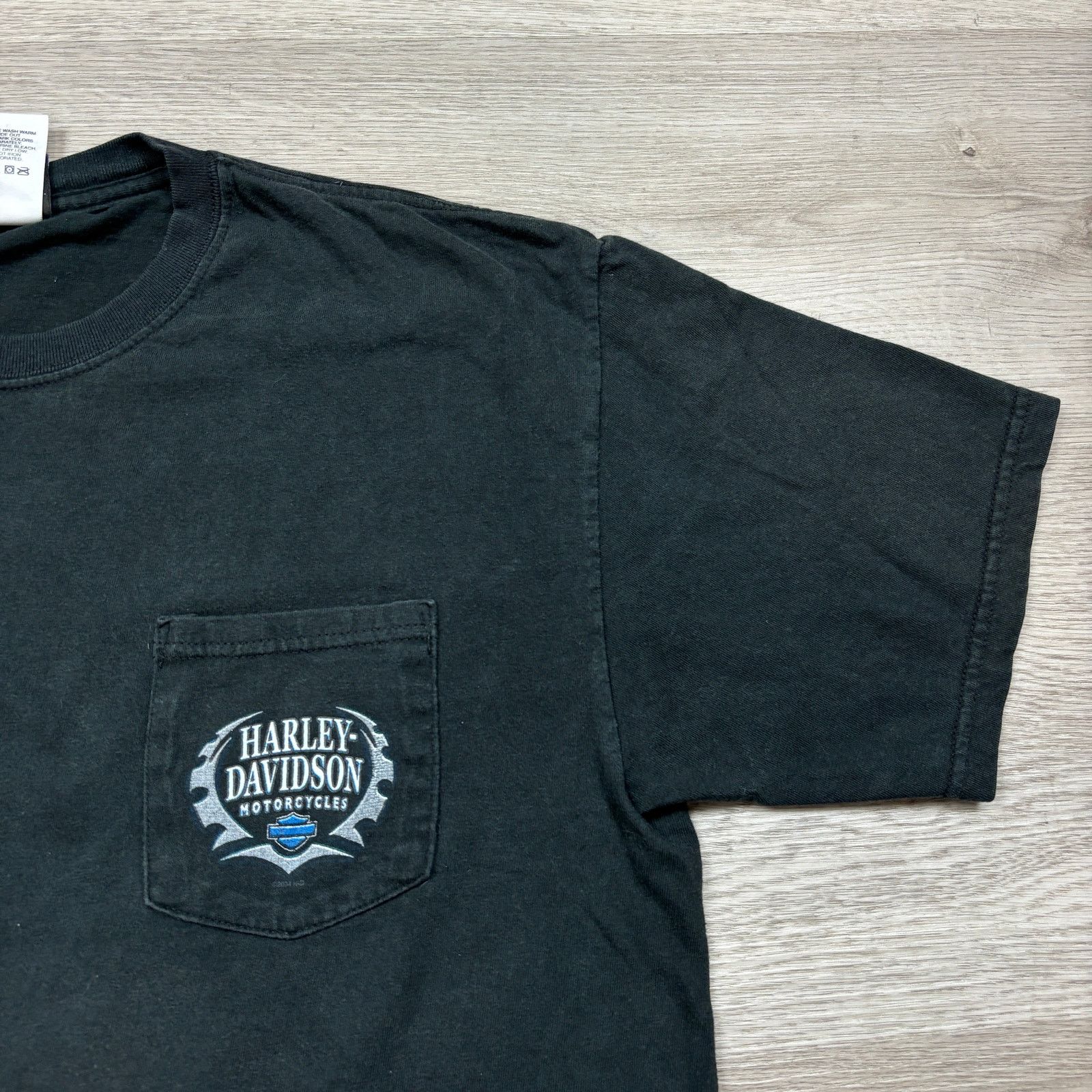 Harley Davidson × Vintage Vintage 2004 Harley Davidson Motorcycles Pocket Shirt Mens L Size US L / EU 52-54 / 3 - 4 Thumbnail