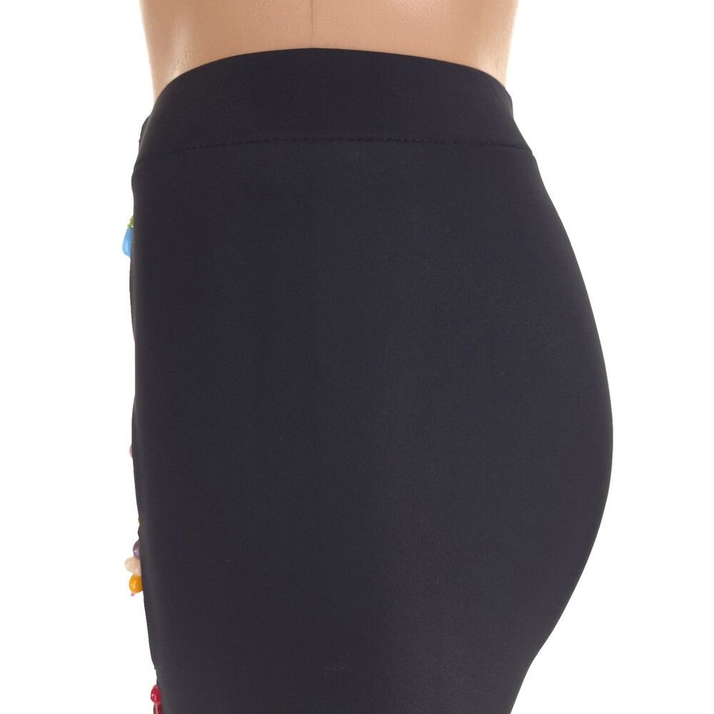 Marshall Columbia Marshall Columbia Bead Cut Out Bike Shorts S Womens Black Size 27" / US 4 / IT 40 - 8 Thumbnail