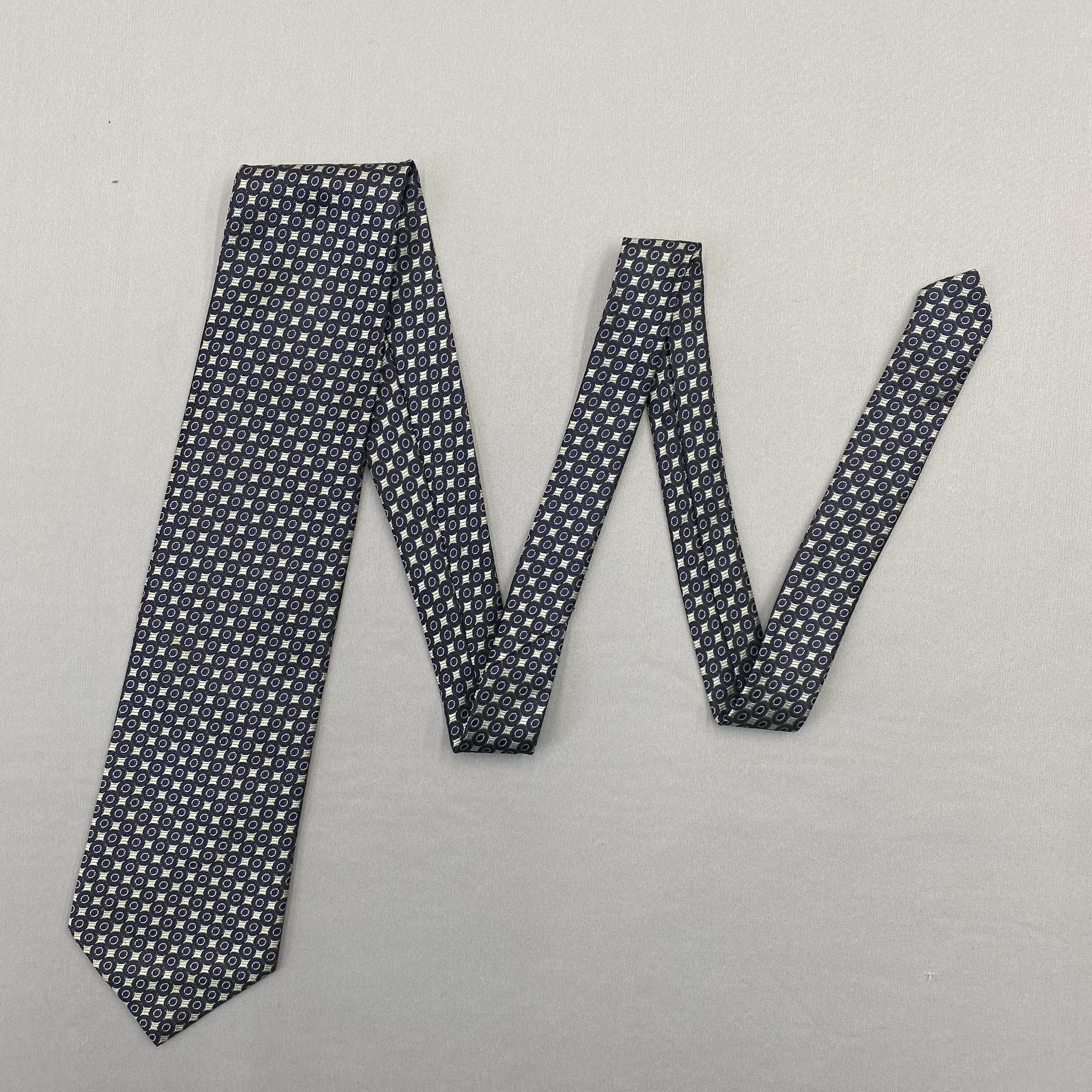 Japanese Brand Vintage Polo SILK Necktie Cravate Pure Silk Neck Tie Size ONE SIZE - 5 Thumbnail