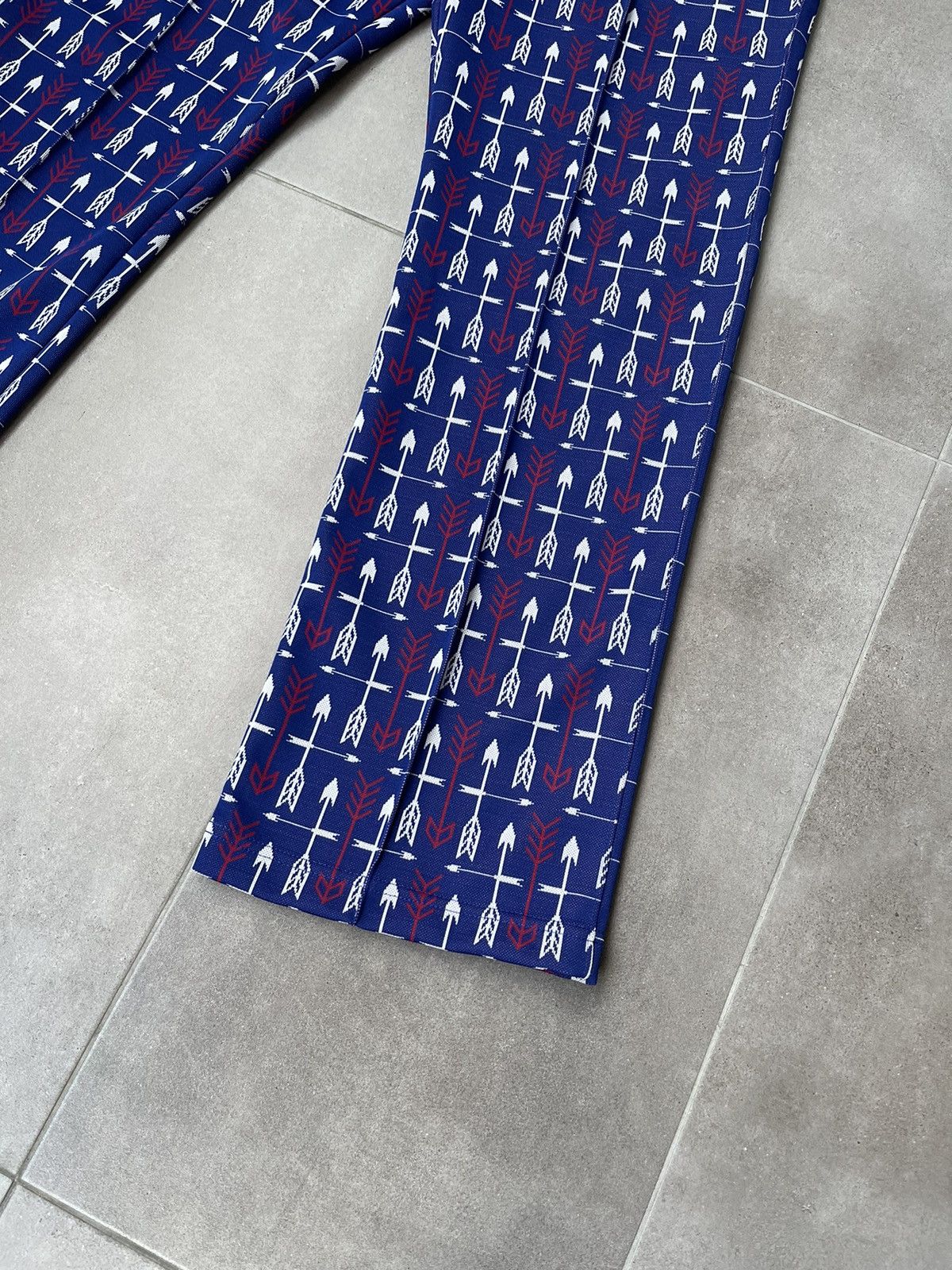 Needles !DS! DS23 Needles "Arrows" Butterfly Logo Blue Track Pants Size US 32 / EU 48 - 14 Thumbnail